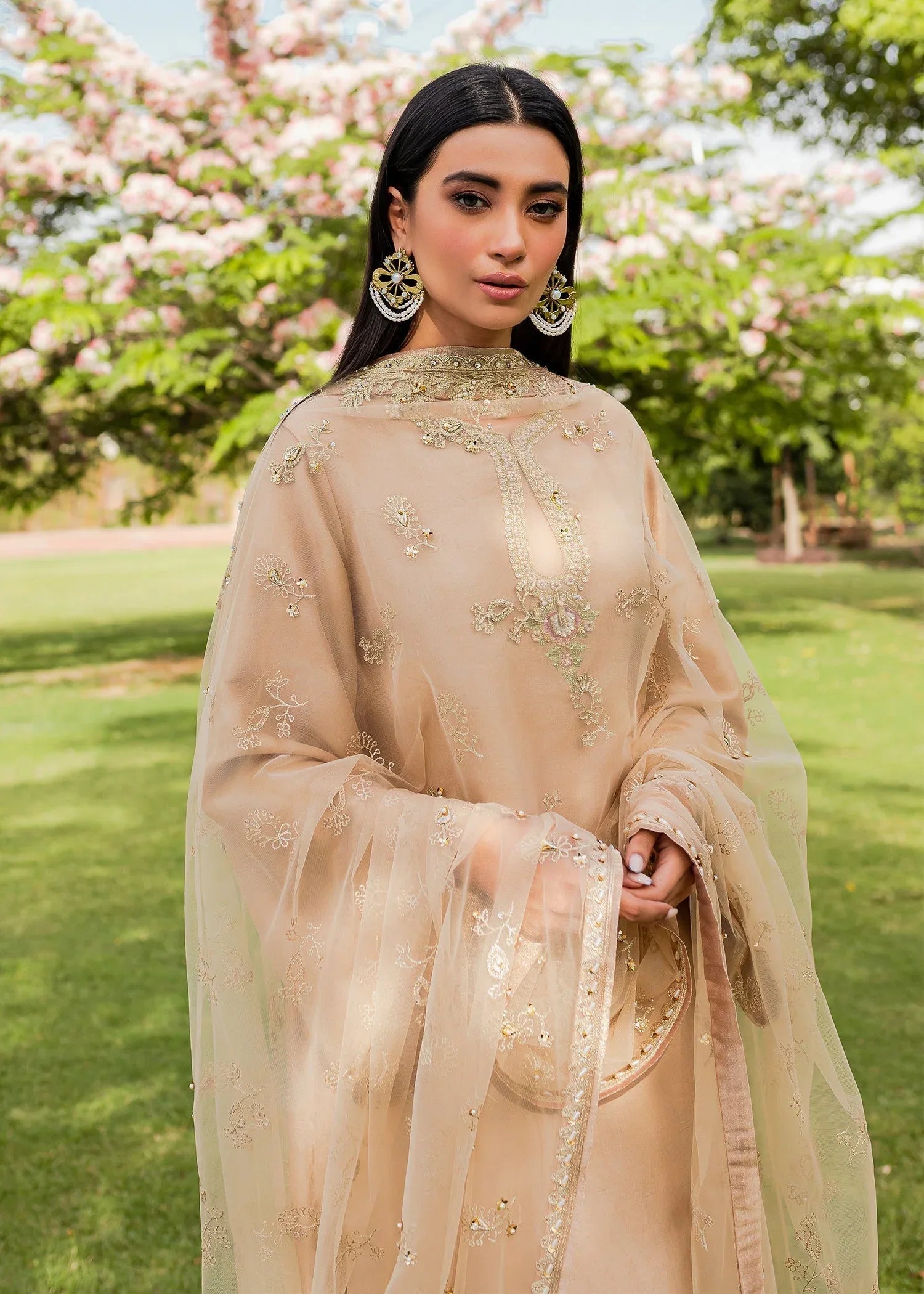 Sadaf Fawad Khan | Zinnia Festive Formals | Freya - Rang-e-Khaas
