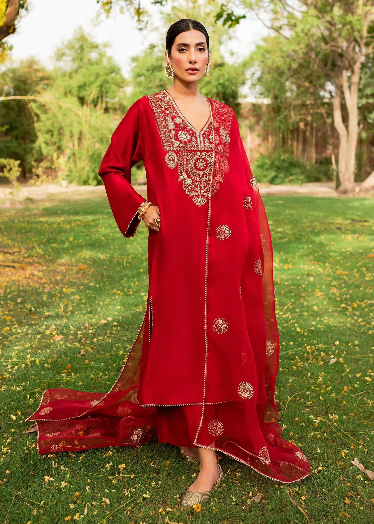 Sadaf Fawad Khan | Zinnia Festive Formals | Aalia - Rang-e-Khaas