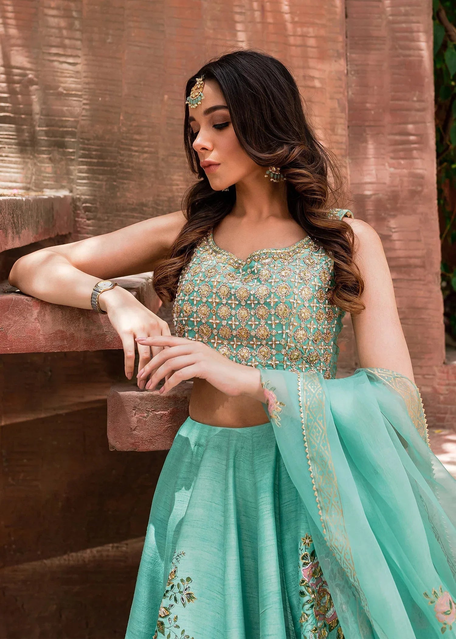 Sadaf Fawad Khan | Zinnia Festive Formals | Firuzeh - Rang-e-Khaas