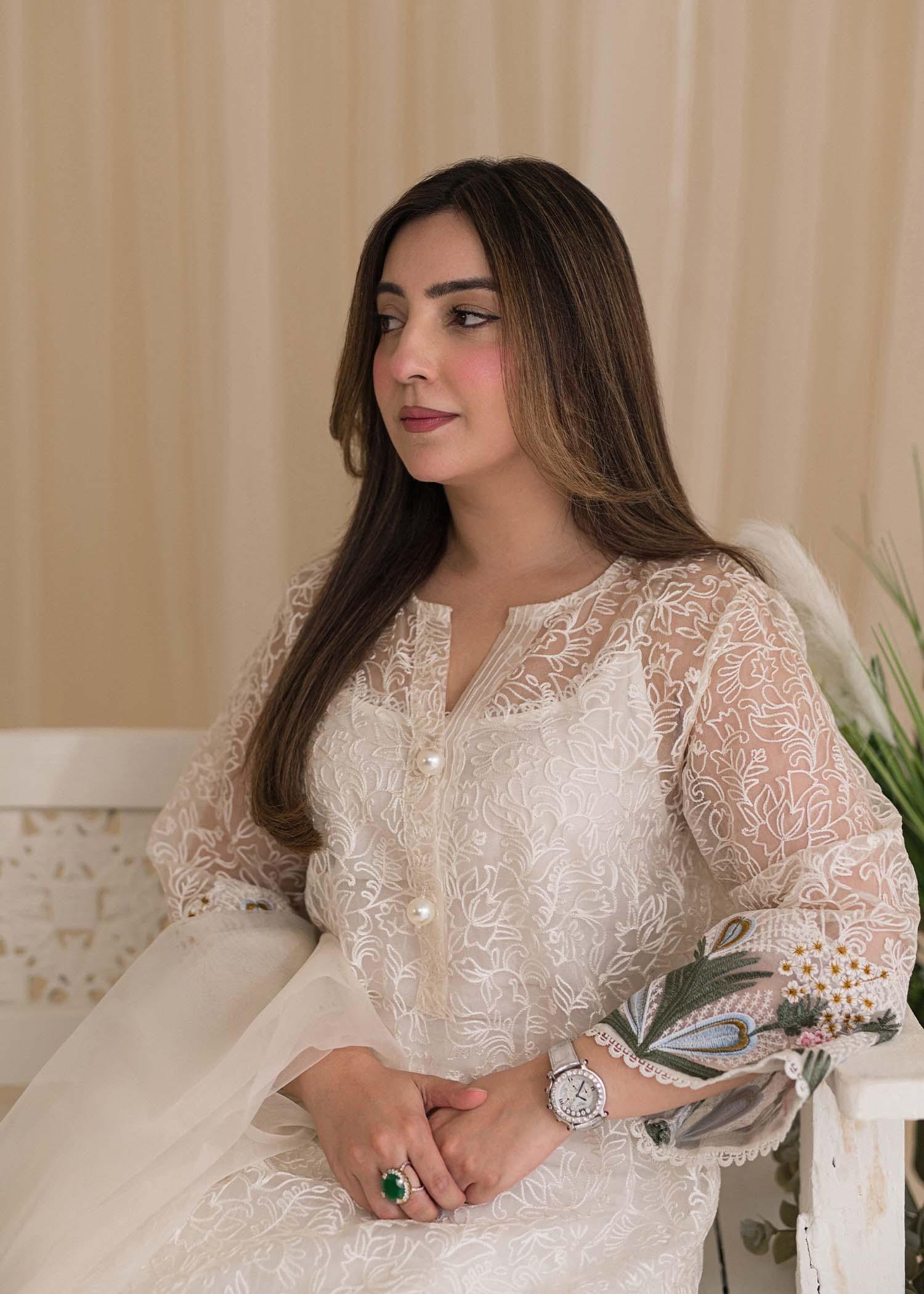 Sadaf Fawad Khan | Lyla Festive Pret | Plumeria - Rang-e-Khaas