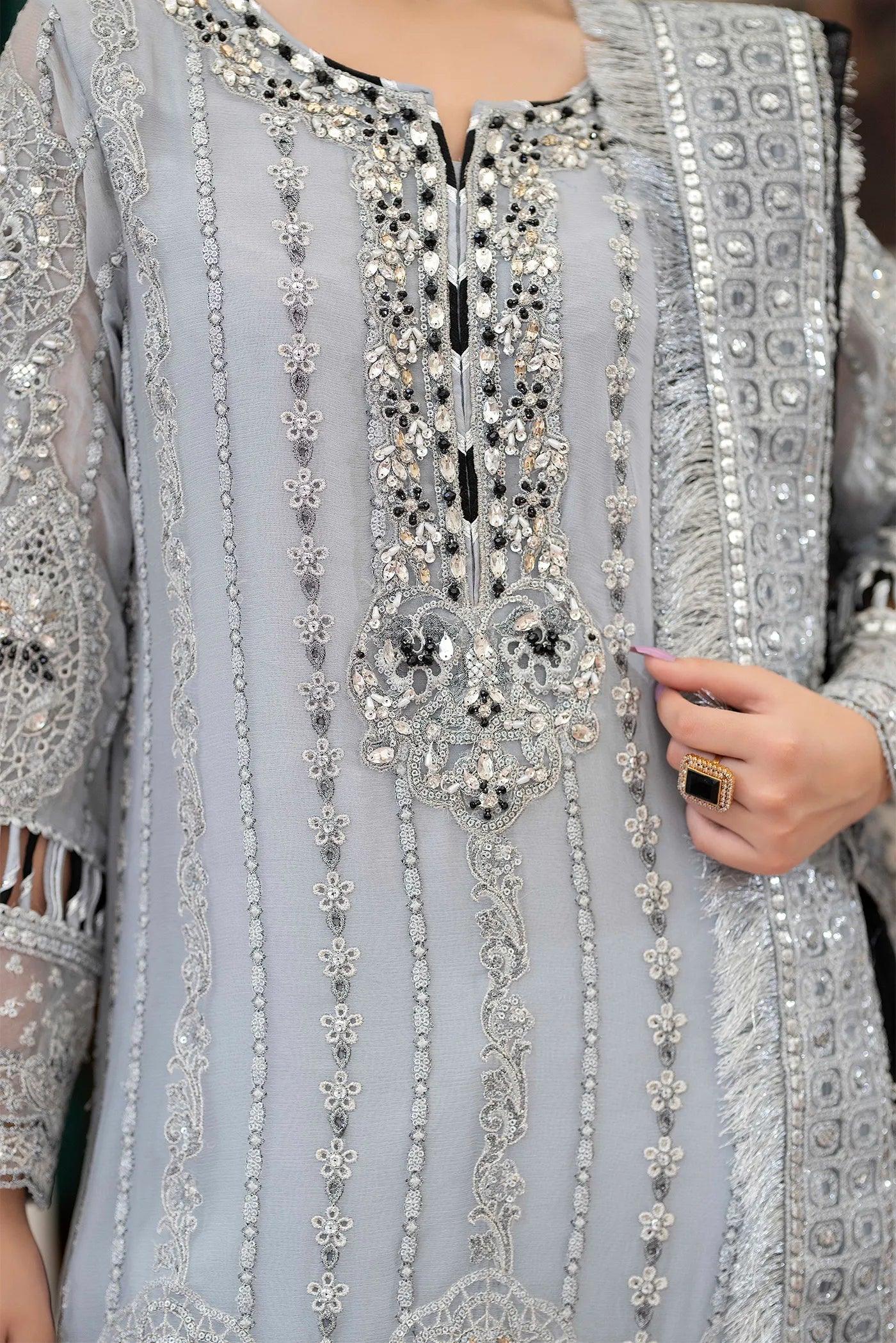 Adans Libas | Saleeqa Chiffon 25 | SALEEQA 7517 - Rang-e-Khaas