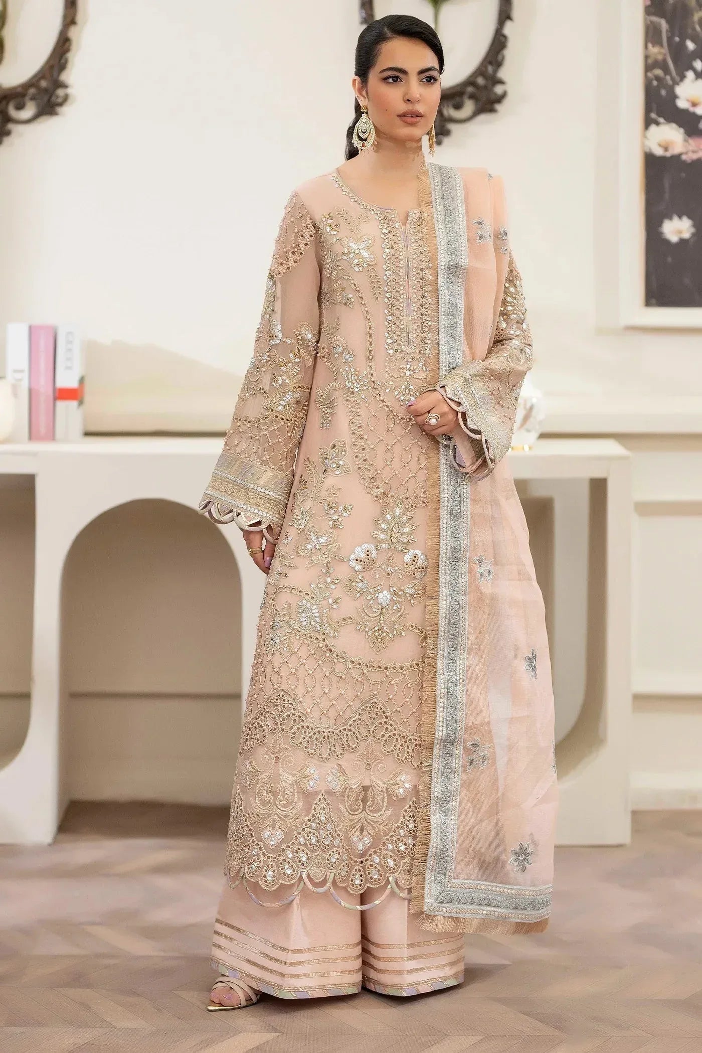 Adans Libas | Saleeqa Chiffon 25 | SALEEQA 7510 - Rang-e-Khaas
