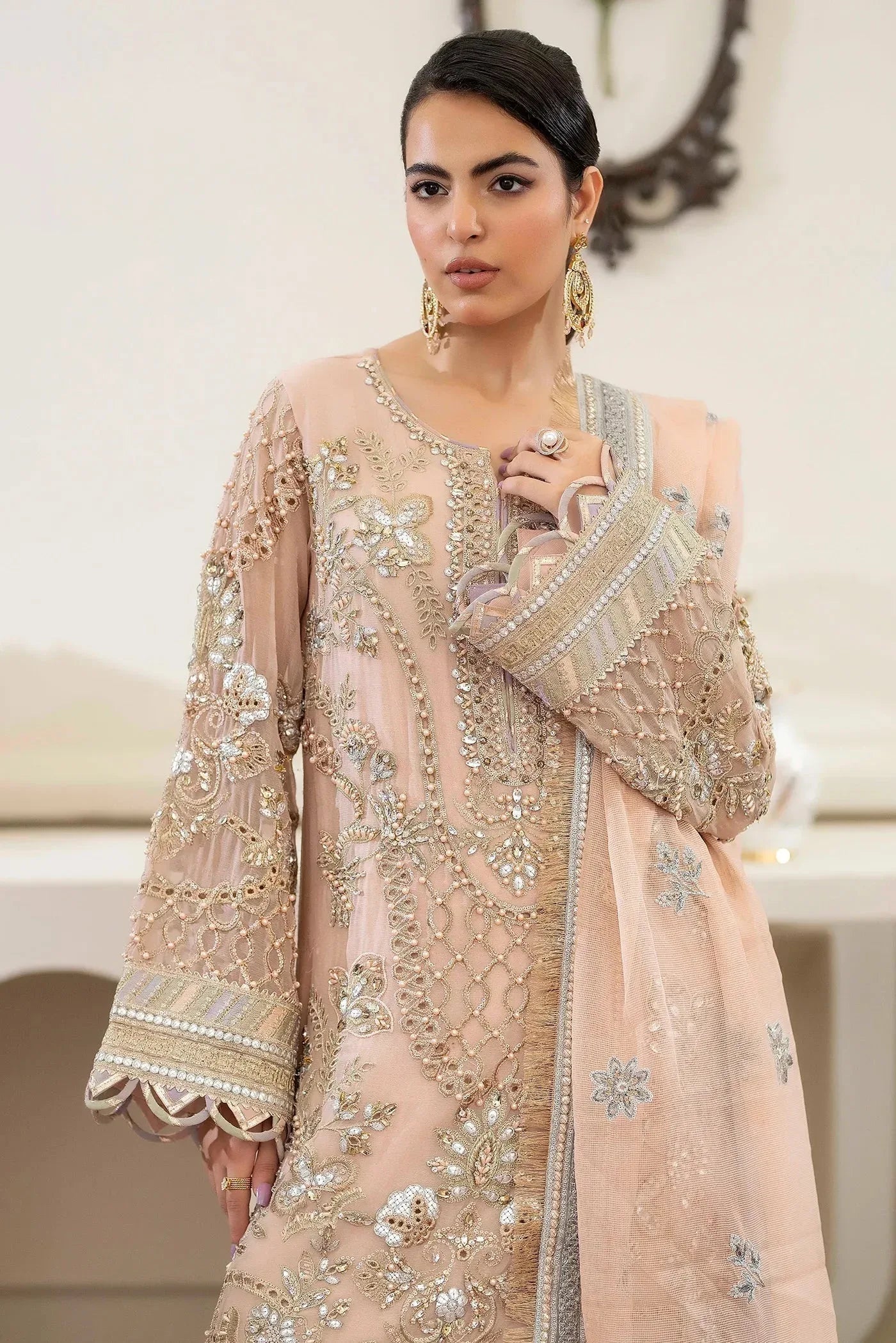Adans Libas | Saleeqa Chiffon 25 | SALEEQA 7510 - Rang-e-Khaas