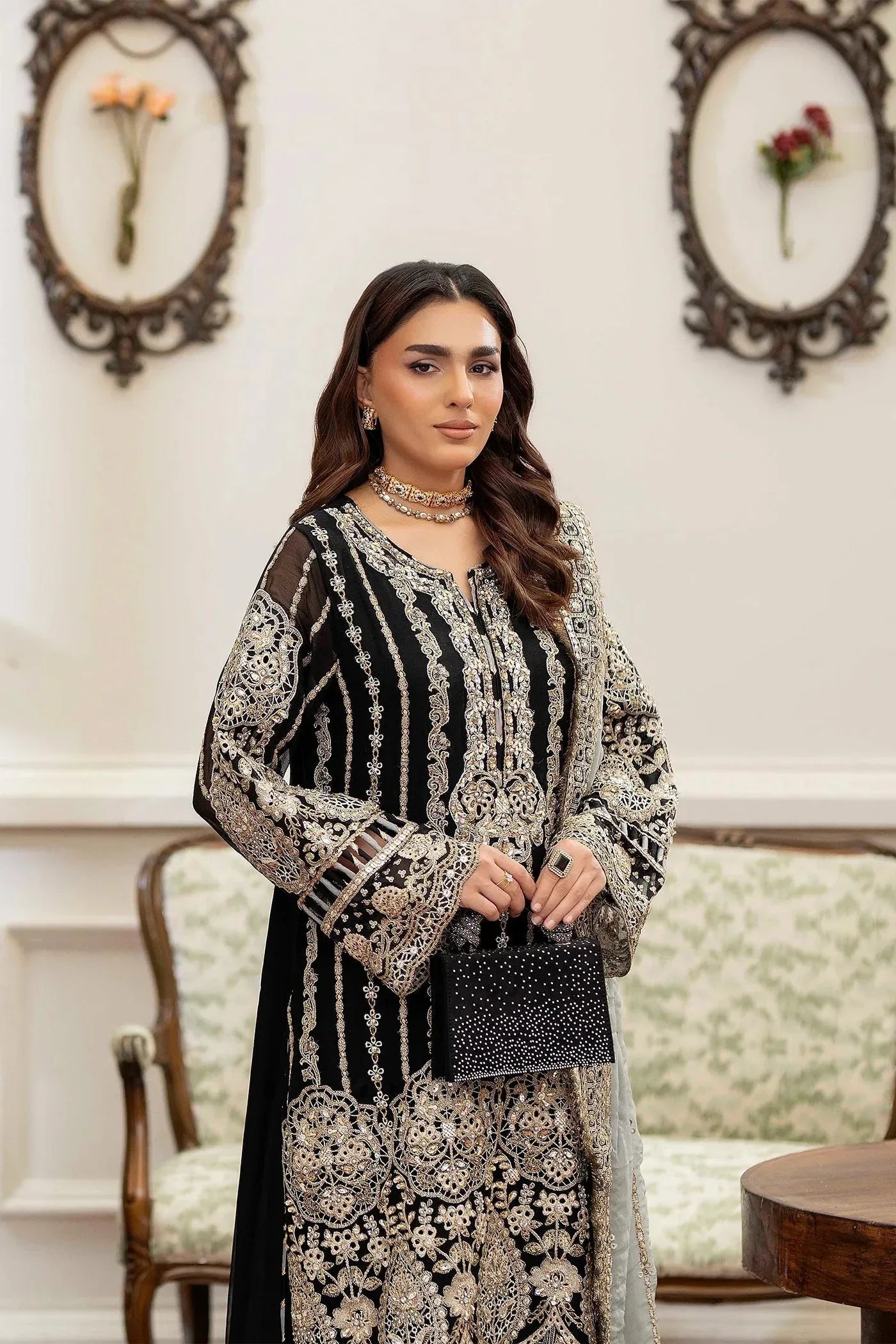 Adans Libas | Saleeqa Chiffon 25 | SALEEQA 7514 - Rang-e-Khaas