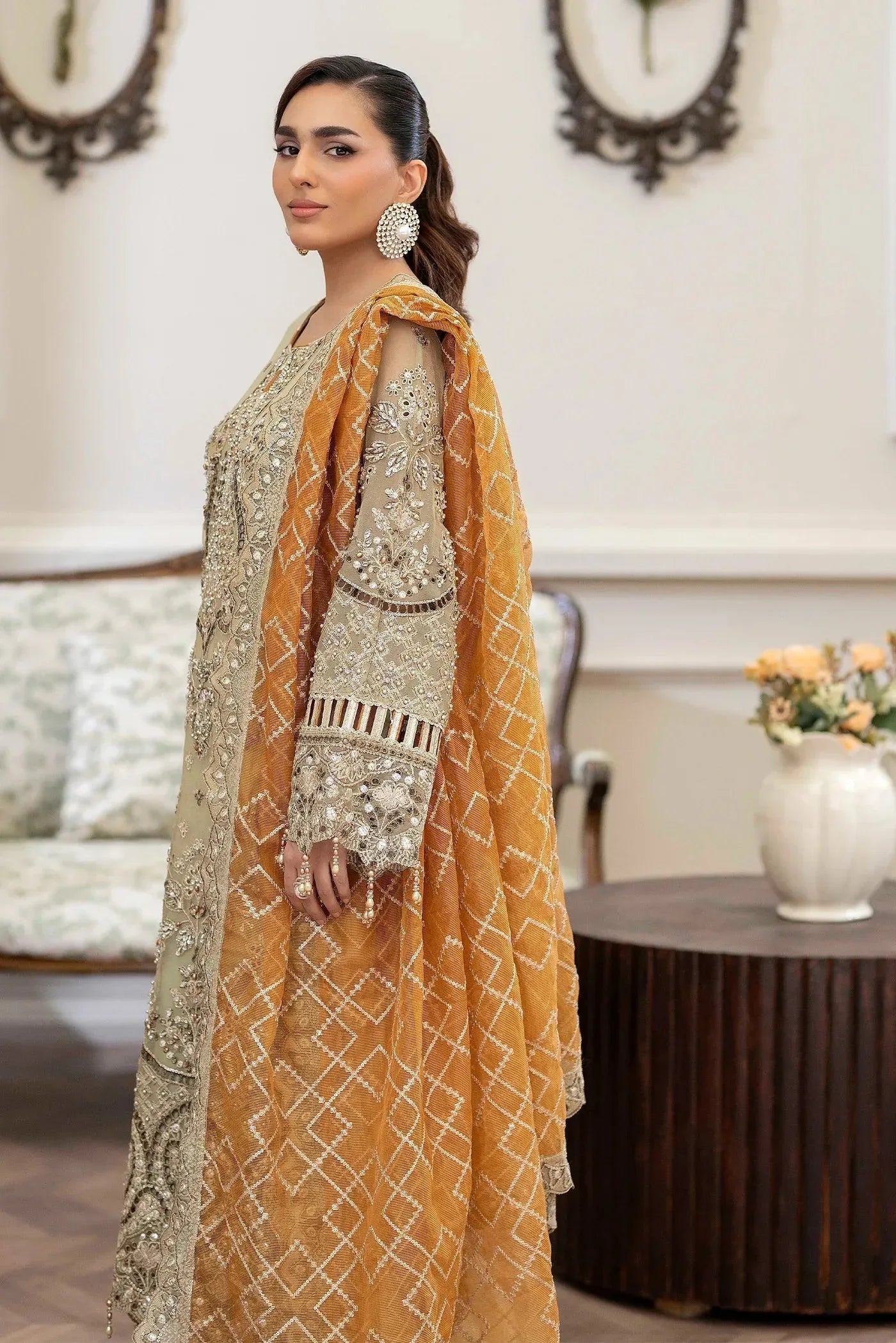 Adans Libas | Saleeqa Chiffon 25 | SALEEQA 7518 - Rang-e-Khaas