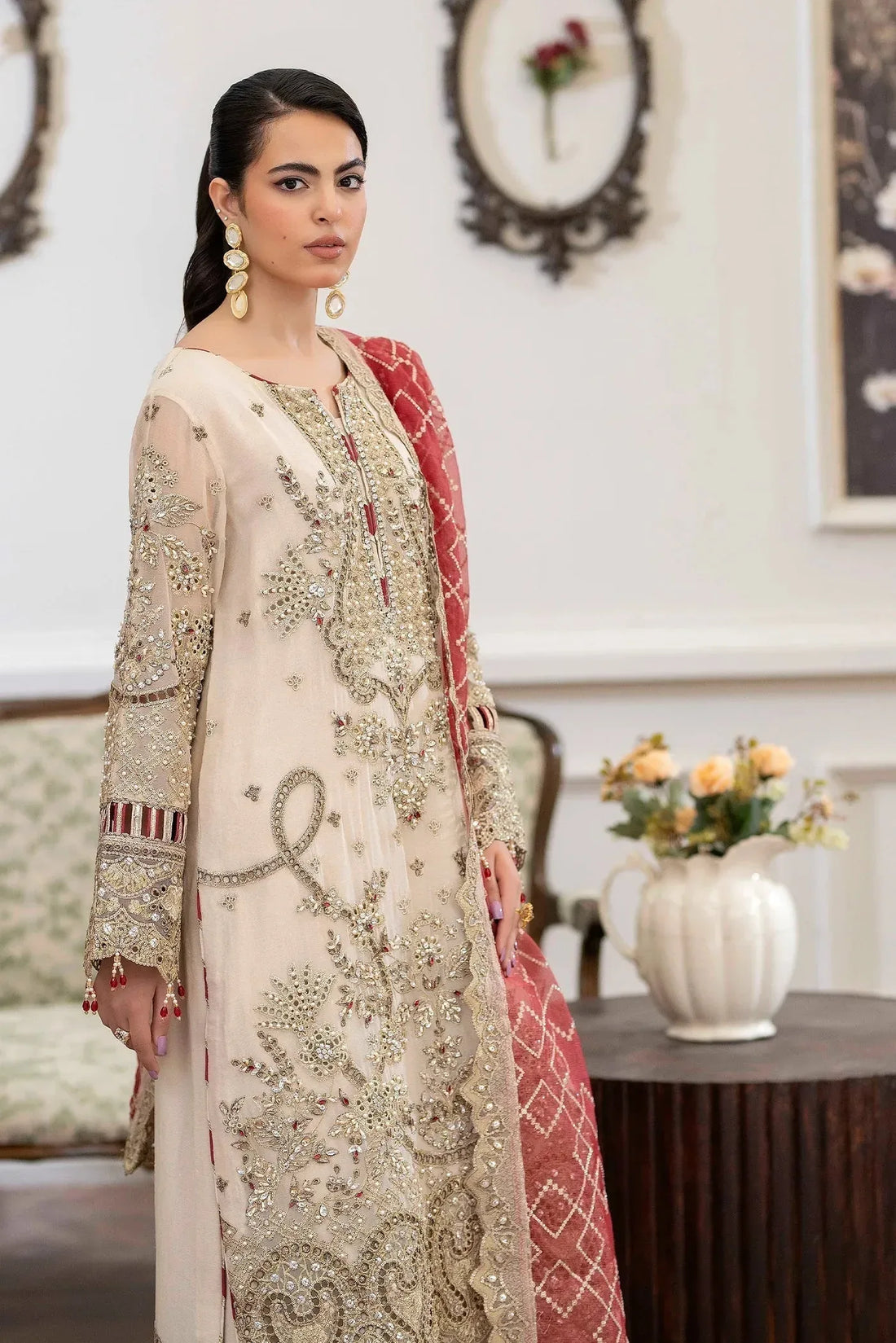 Adans Libas | Saleeqa Chiffon 25 | SALEEQA 7511 - Rang-e-Khaas