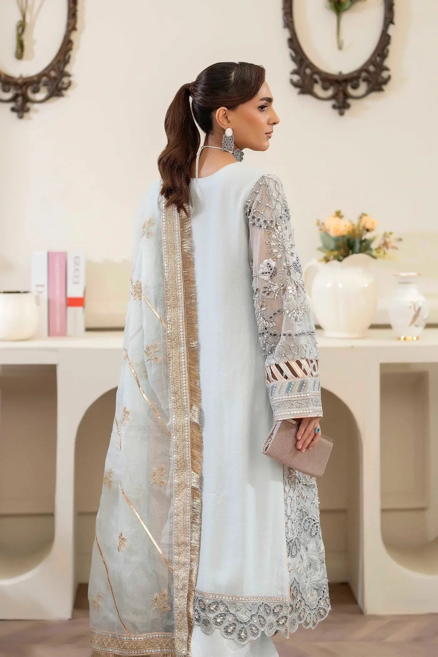 Adans Libas | Saleeqa Chiffon 25 |SALEEQA 7519 - Rang-e-Khaas