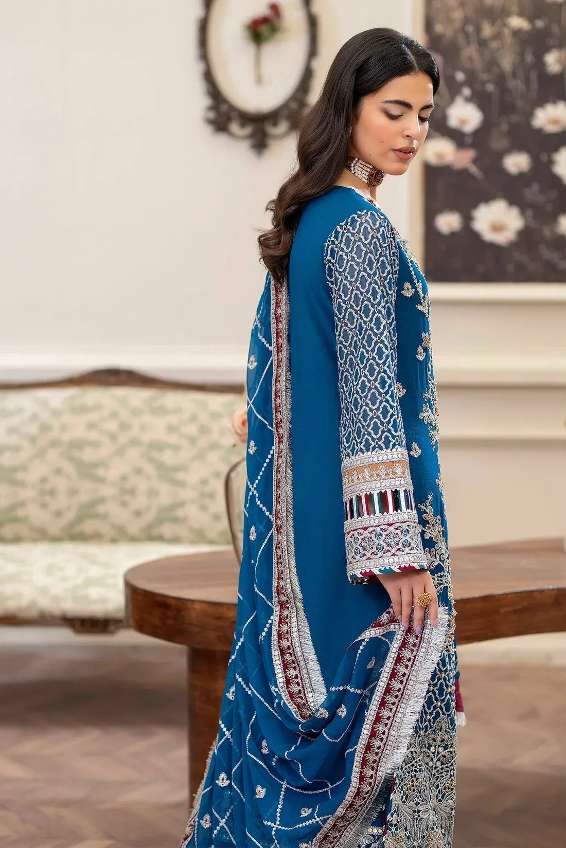 Adans Libas | Saleeqa Chiffon 25 |SALEEQA 7515 - Rang-e-Khaas