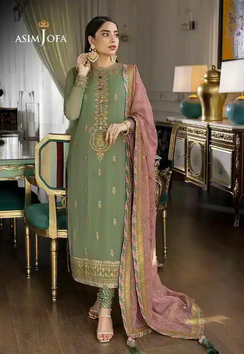 Asim Jofa | Jhilmil Luxury Formals 23 | AJJM-19 - Rang-e-Khaas