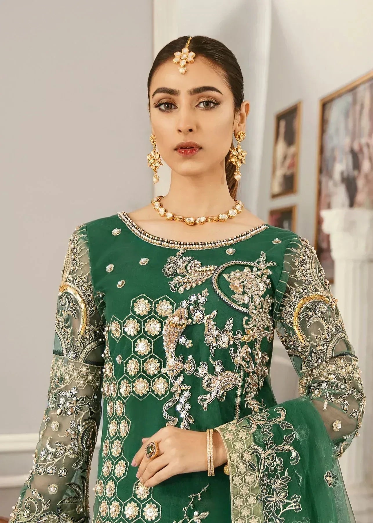 Akbar Aslam | Formal Collection 2021 | Anastasia - Rang-e-Khaas