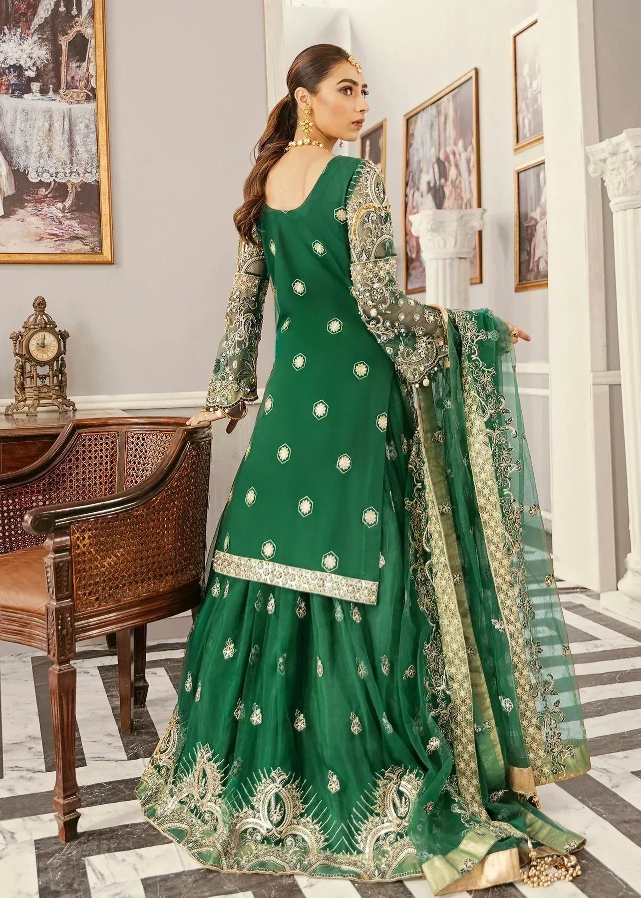 Akbar Aslam | Formal Collection 2021 | Anastasia - Rang-e-Khaas