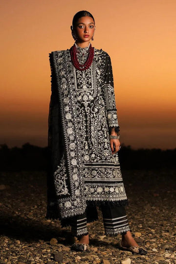 Sana Safinaz | Luxury Lawn 2023 | L231-008A-CZ - Rang-e-Khaas
