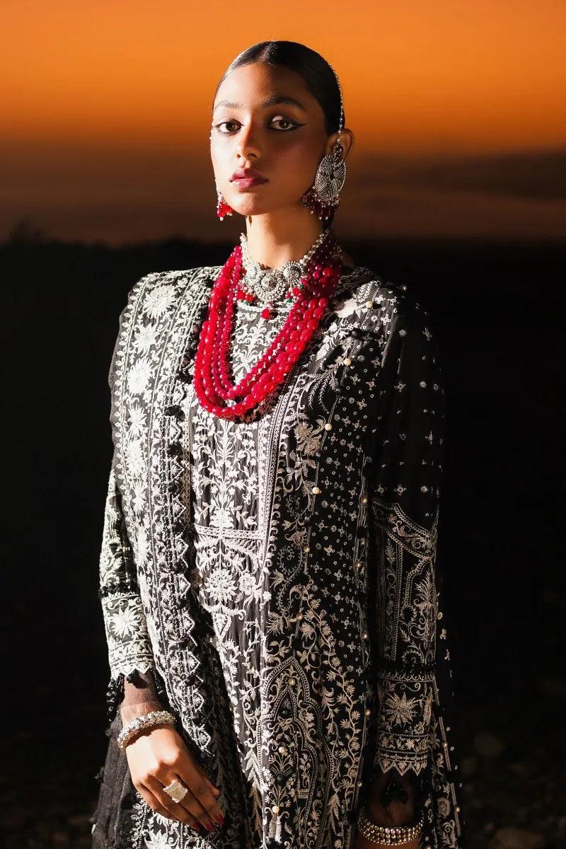 Sana Safinaz | Luxury Lawn 2023 | L231-008A-CZ - Rang-e-Khaas