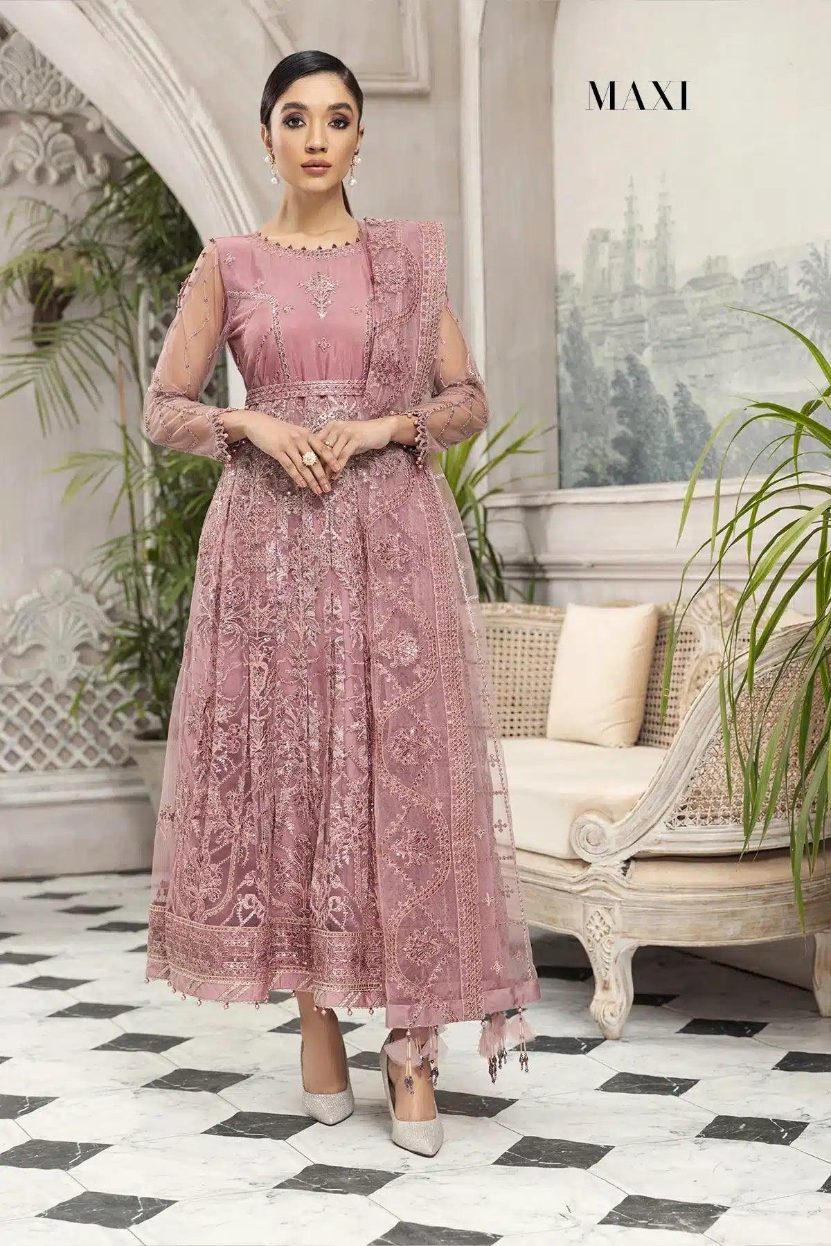 Alizeh | Embroidered Chiffon | Mahpera - Rang-e-Khaas