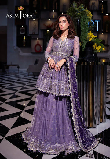 Asim Jofa | Festive Collection 25 |  AJFF-02 - Rang-e-Khaas