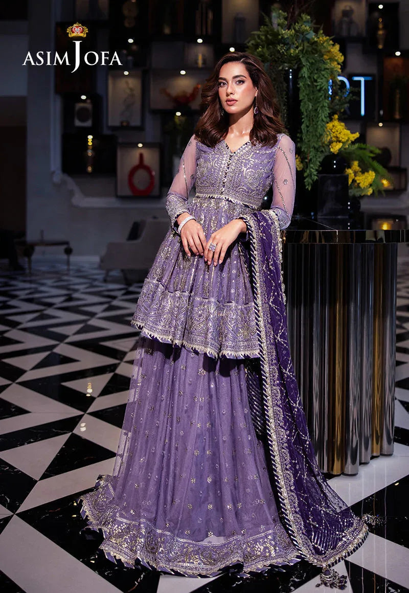 Asim Jofa | Festive Collection 25 |  AJFF-02 - Rang-e-Khaas