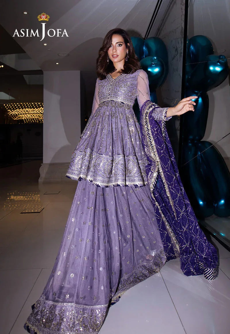 Asim Jofa | Festive Collection 25 |  AJFF-02 - Rang-e-Khaas