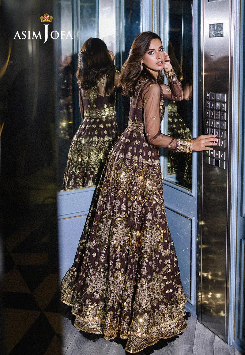 Asim Jofa | Festive Collection 25 | AJFF-07 - Rang-e-Khaas