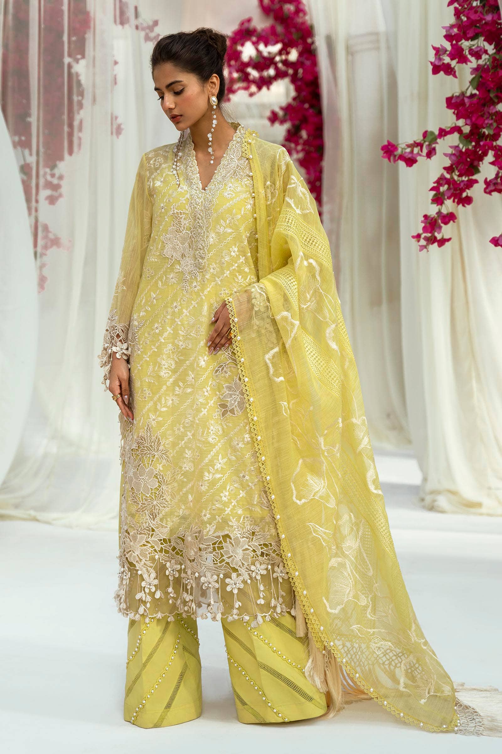 Sana Safinaz | Luxury Collection 24 | L241-010A-3CV - Rang-e-Khaas