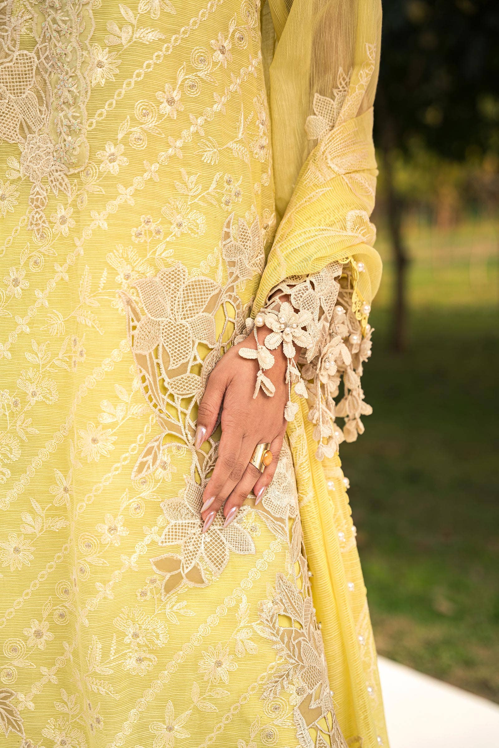 Sana Safinaz | Luxury Collection 24 | L241-010A-3CV - Rang-e-Khaas