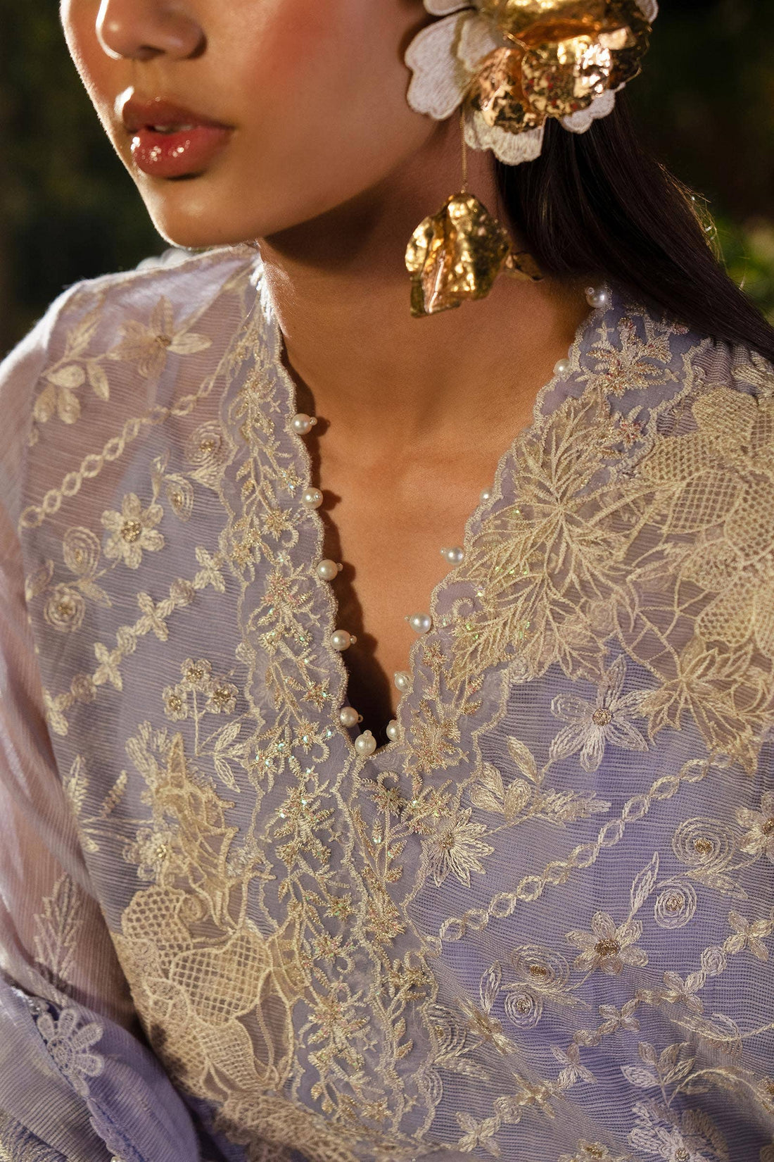 Sana Safinaz | Luxury Collection 24 | L241-010B-3CV - Rang-e-Khaas
