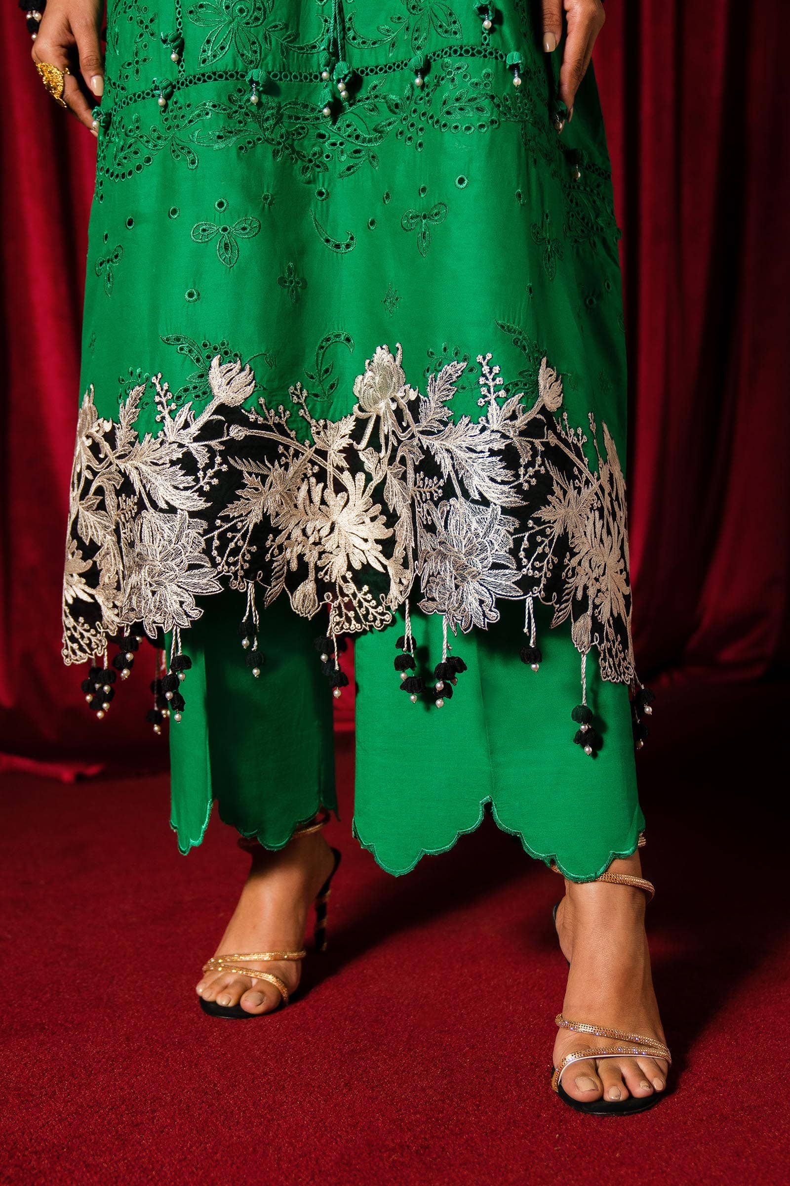 Sana Safinaz | Luxury Collection 24 | L241-001B-3CL - Rang-e-Khaas