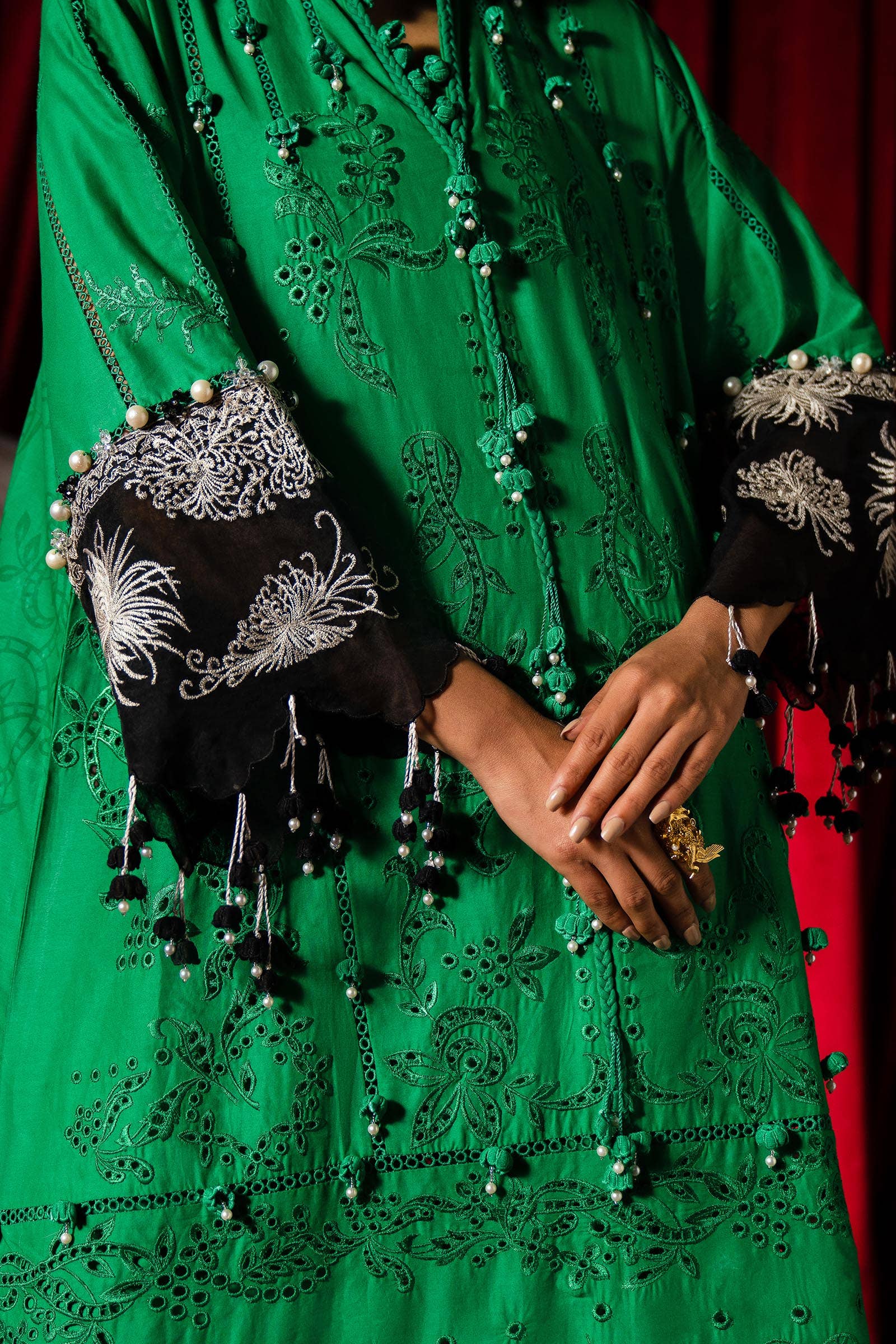 Sana Safinaz | Luxury Collection 24 | L241-001B-3CL - Rang-e-Khaas