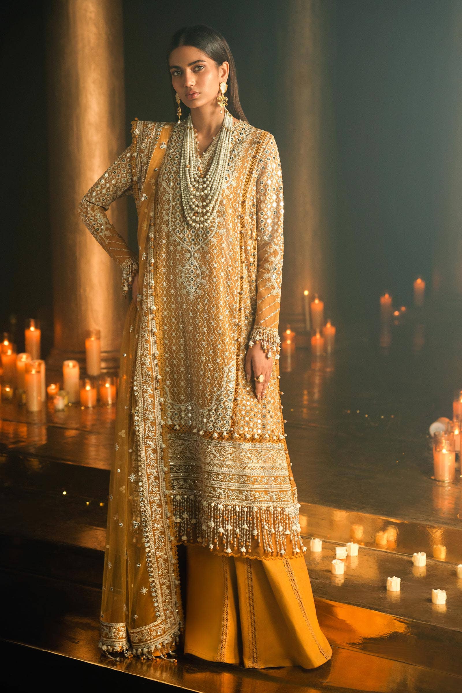 Sana Safinaz | Luxury Collection 24 | L241-002B-3CT - Rang-e-Khaas