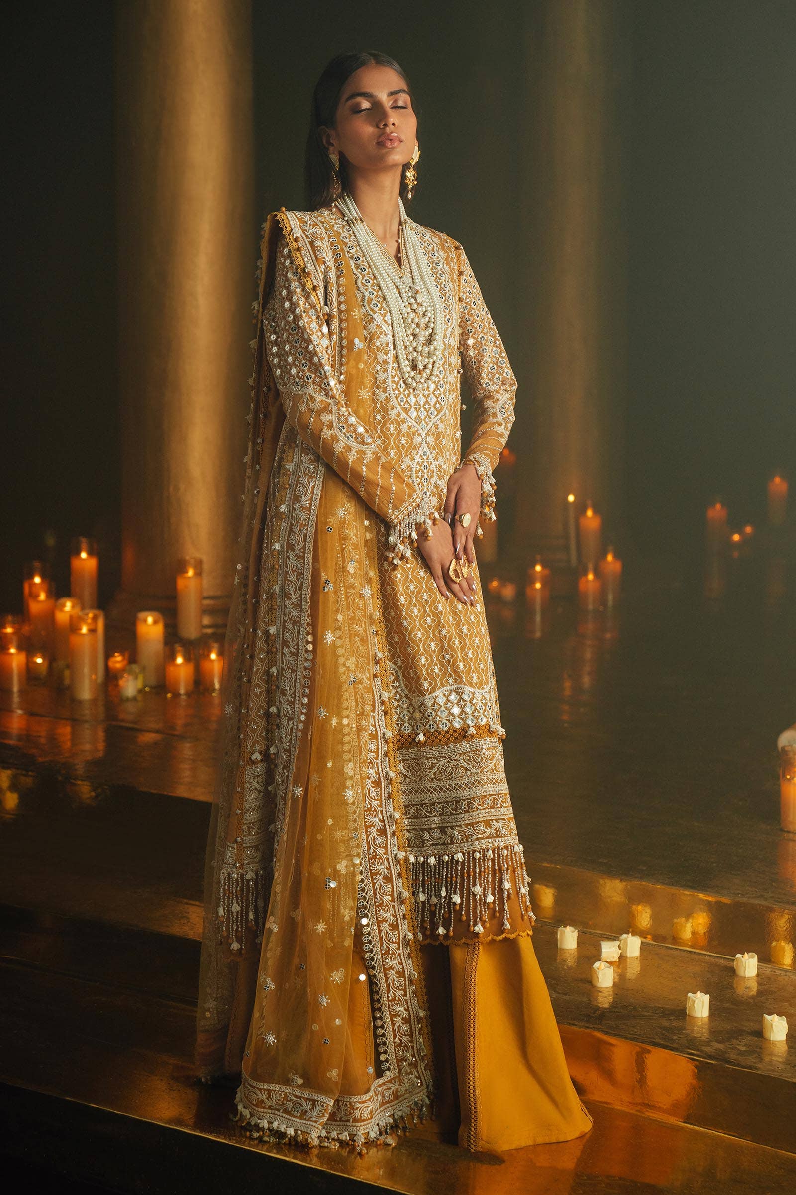 Sana Safinaz | Luxury Collection 24 | L241-002B-3CT - Rang-e-Khaas