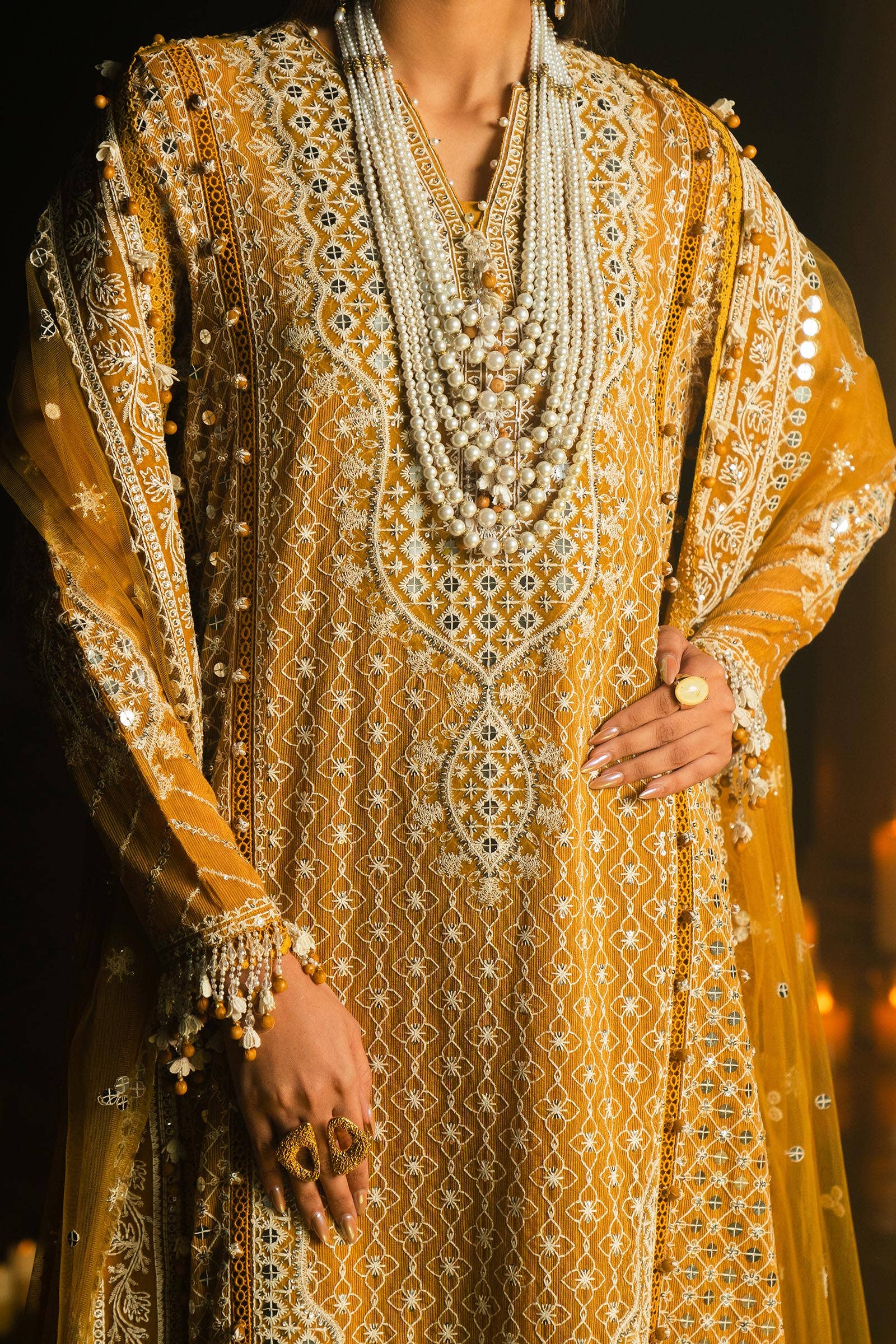 Sana Safinaz | Luxury Collection 24 | L241-002B-3CT - Rang-e-Khaas