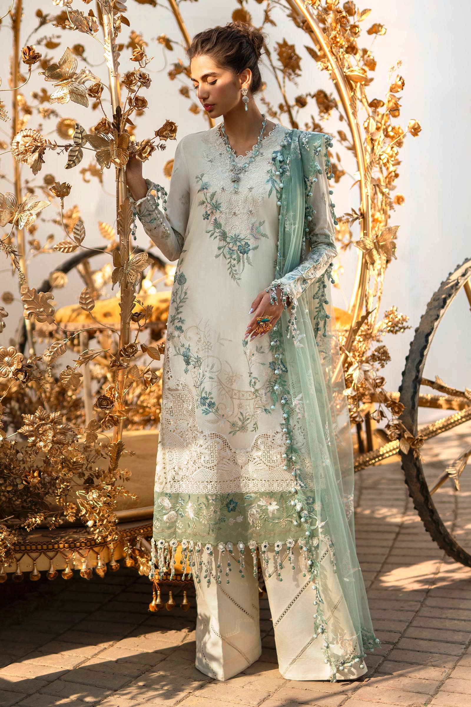 Sana Safinaz | Luxury Collection 24 | L241-003A-3CT - Rang-e-Khaas