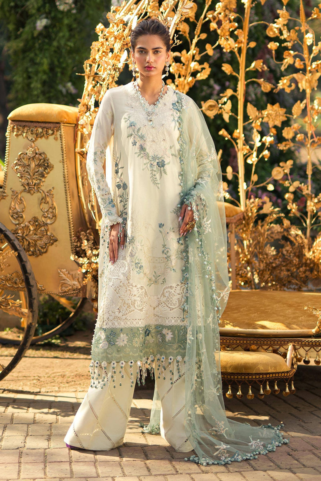 Sana Safinaz | Luxury Collection 24 | L241-003A-3CT - Rang-e-Khaas