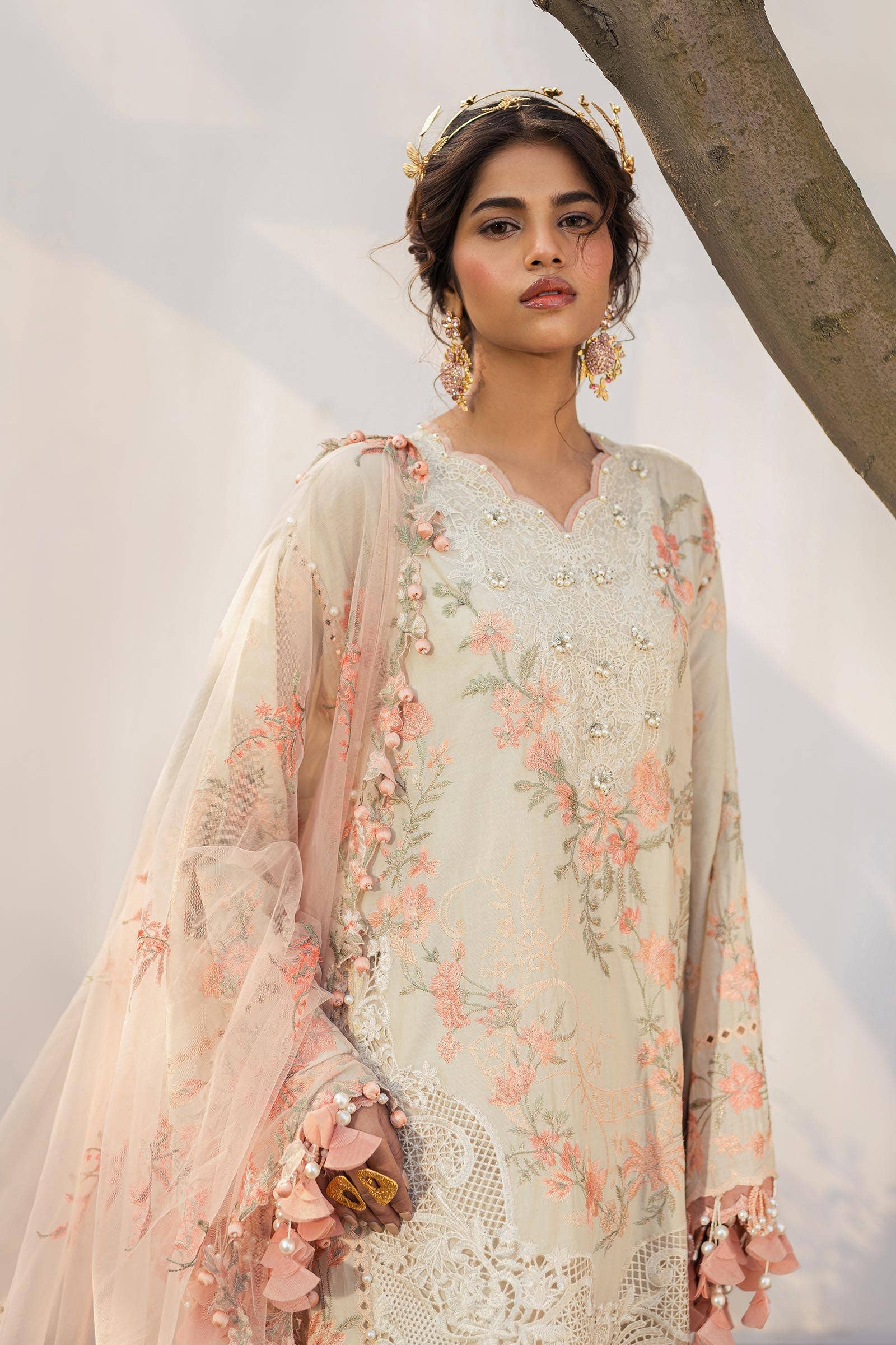 Sana Safinaz | Luxury Collection 24 | L241-003B-3CT - Rang-e-Khaas