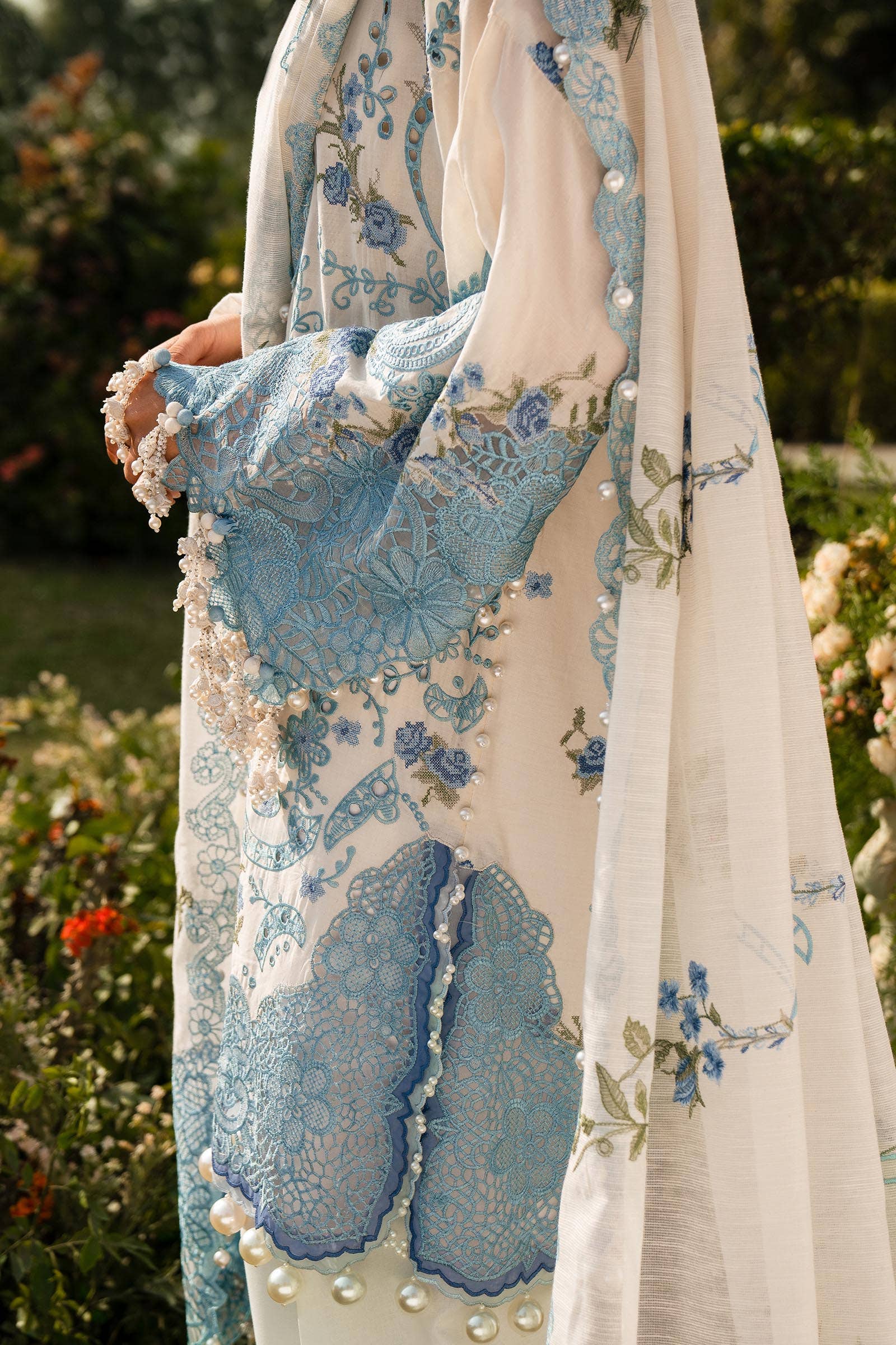 Sana Safinaz | Luxury Collection 24 | L241-004A-3CV - Rang-e-Khaas