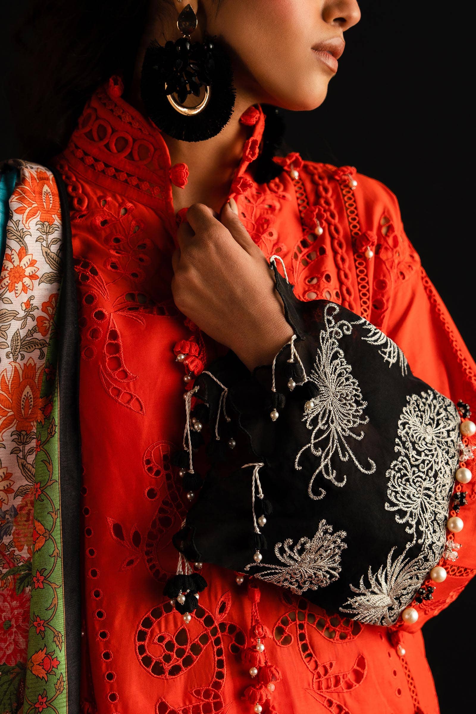 Sana Safinaz | Luxury Collection 24 | L241-001A-3CL - Rang-e-Khaas
