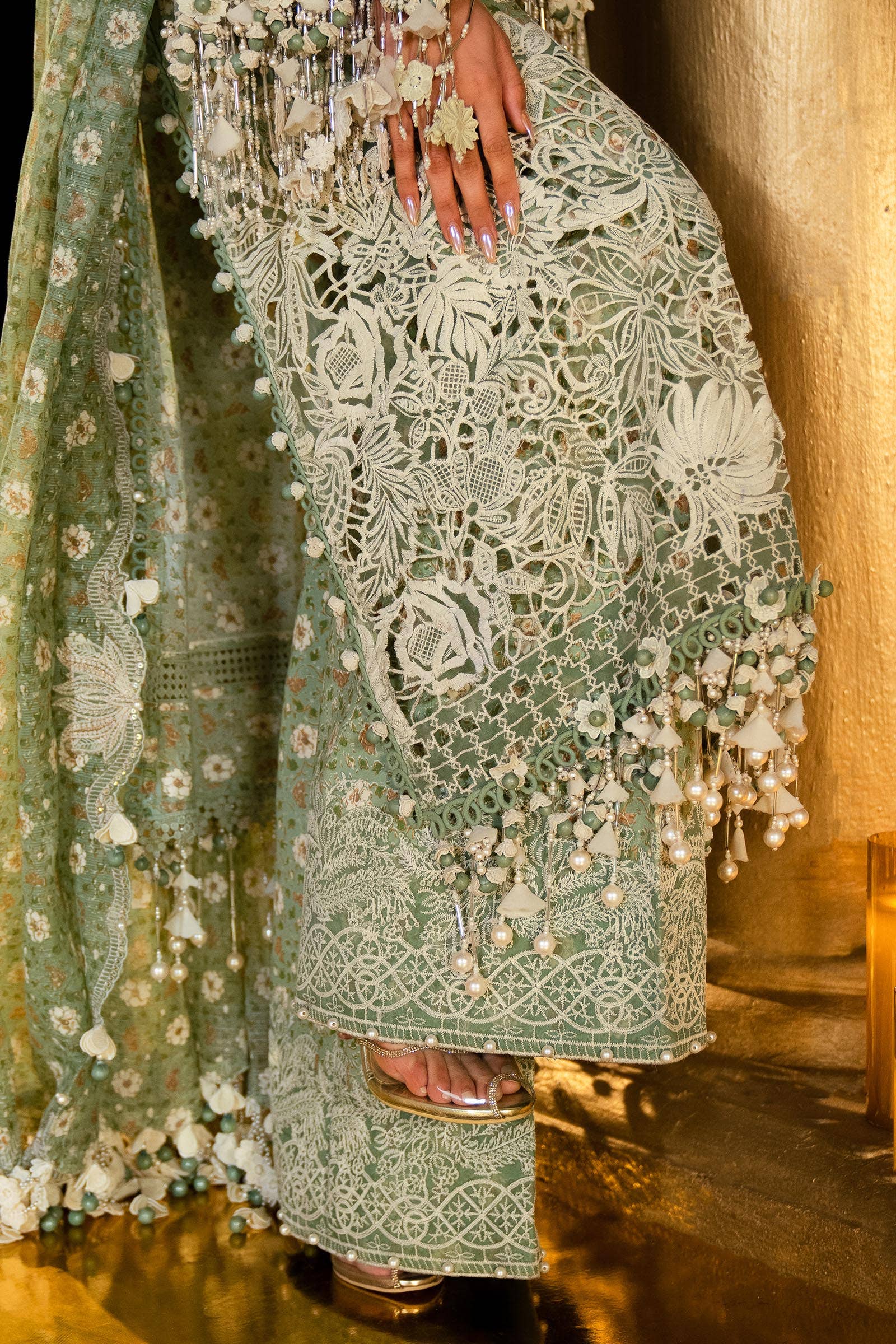 Sana Safinaz | Luxury Collection 24 | L241-005B-3CU - Rang-e-Khaas