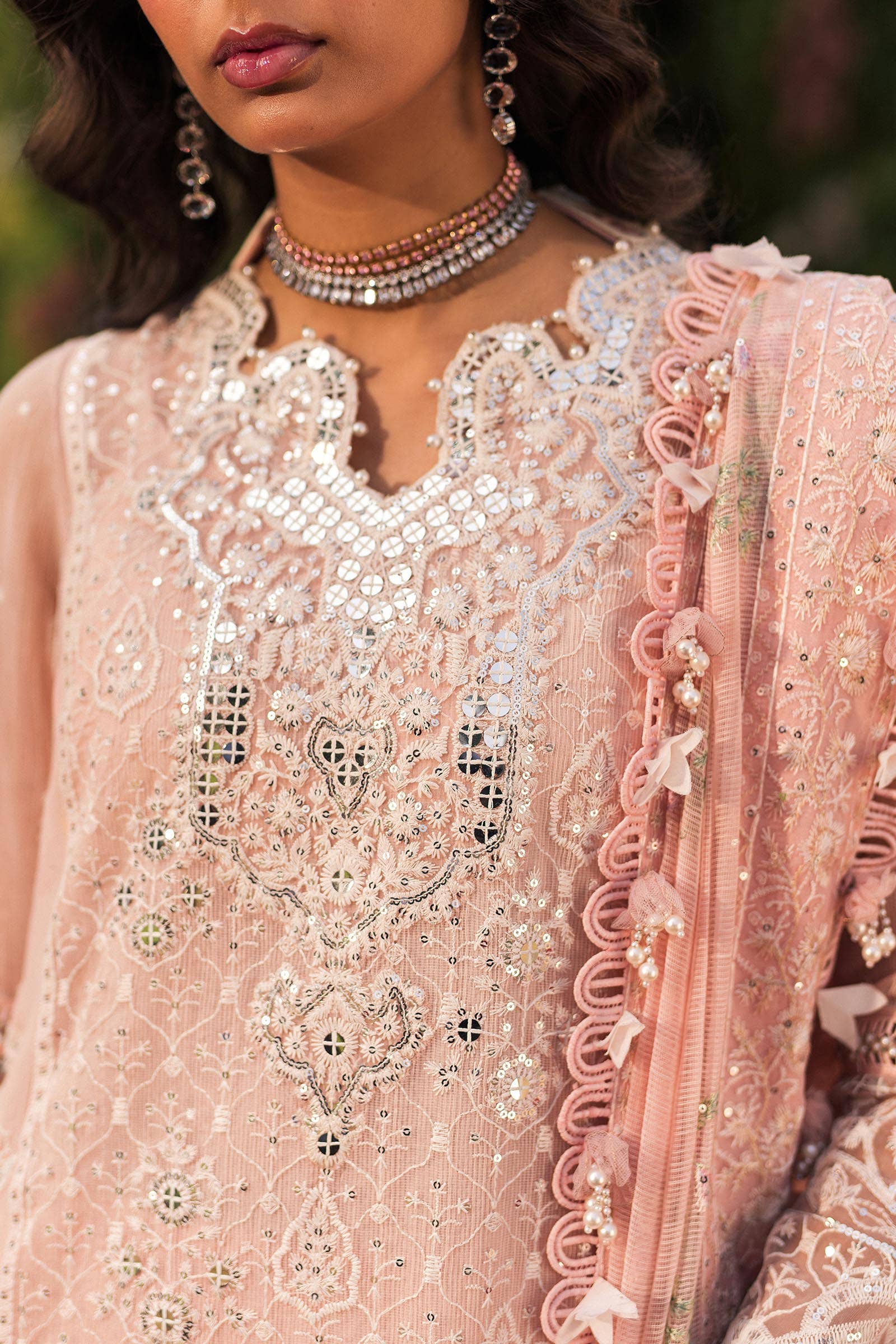Sana Safinaz | Luxury Collection 24 | L241-006A-3CV - Rang-e-Khaas