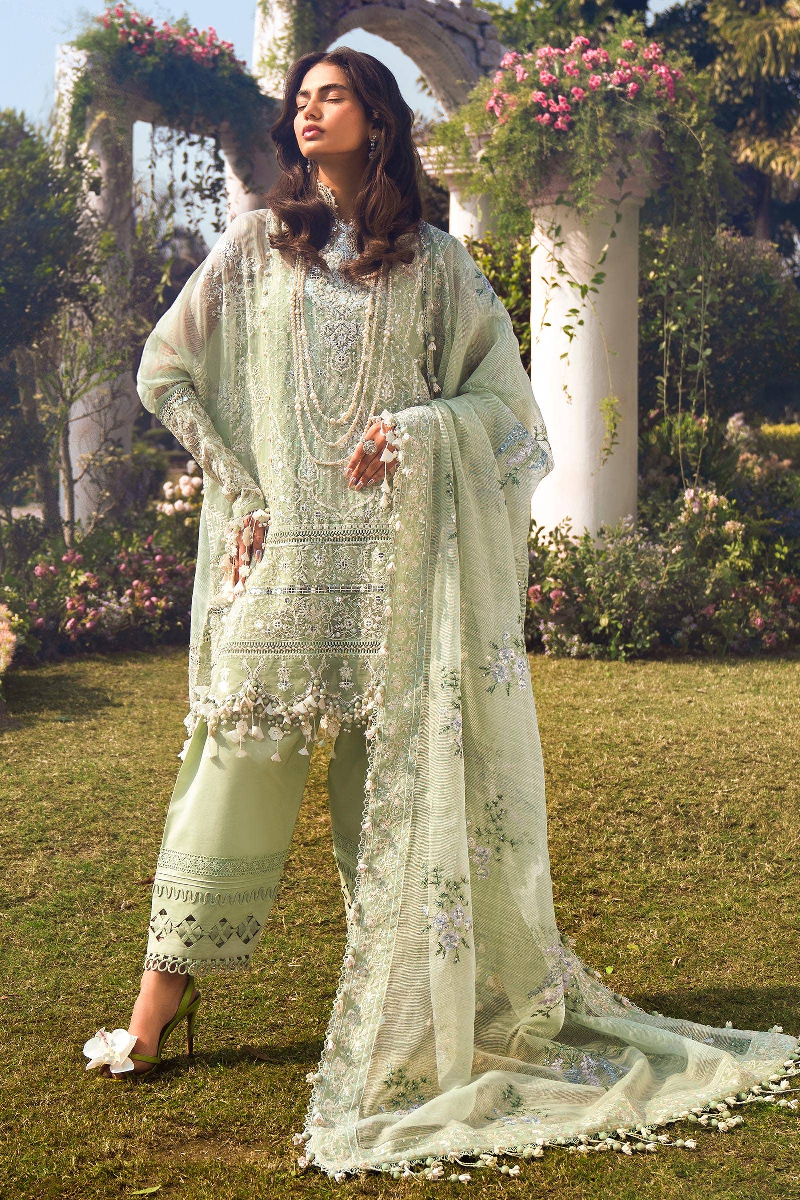 Sana Safinaz | Luxury Collection 24 | L241-006B-3CV - Rang-e-Khaas