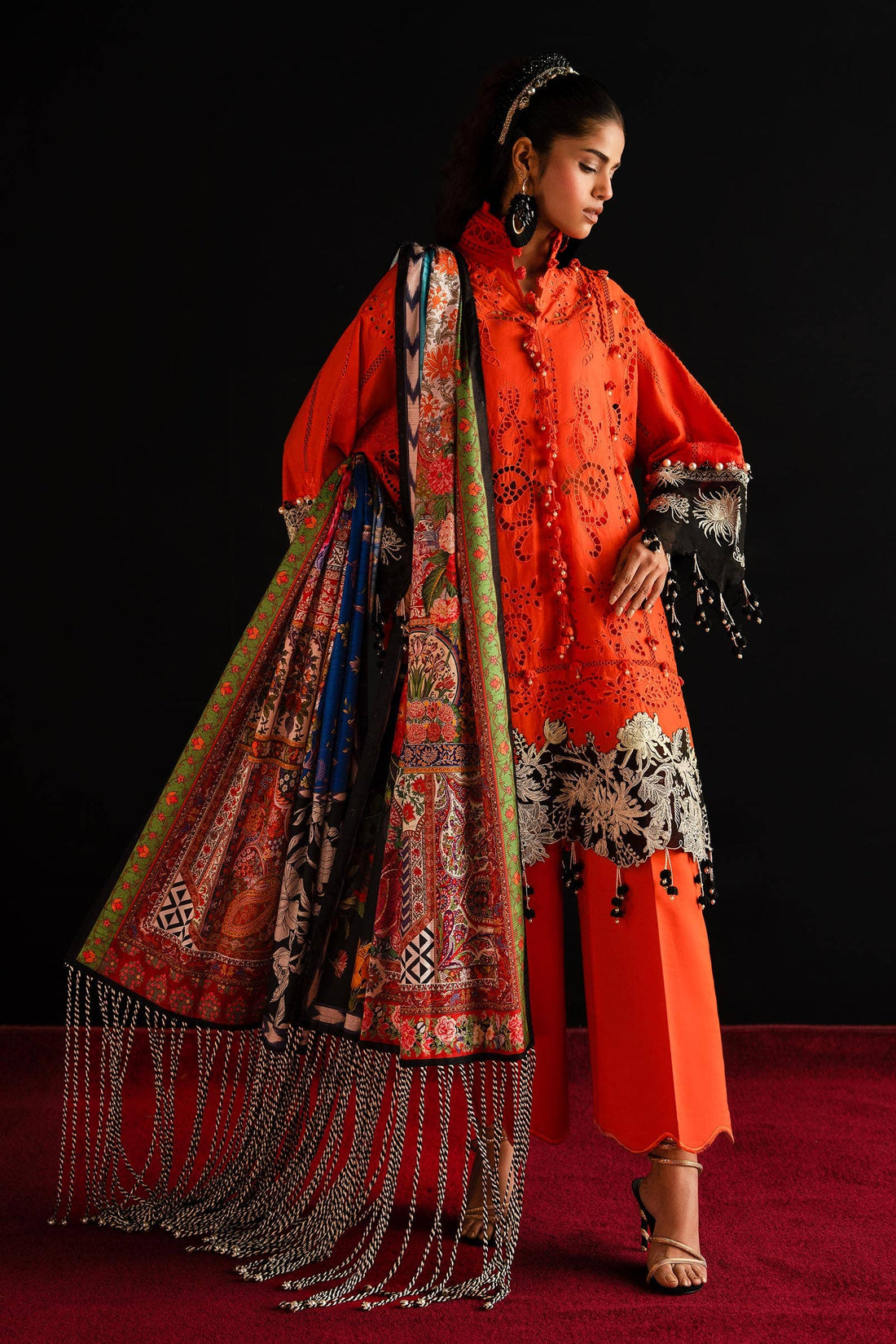 Sana Safinaz | Luxury Collection 24 | L241-001A-3CL - Rang-e-Khaas