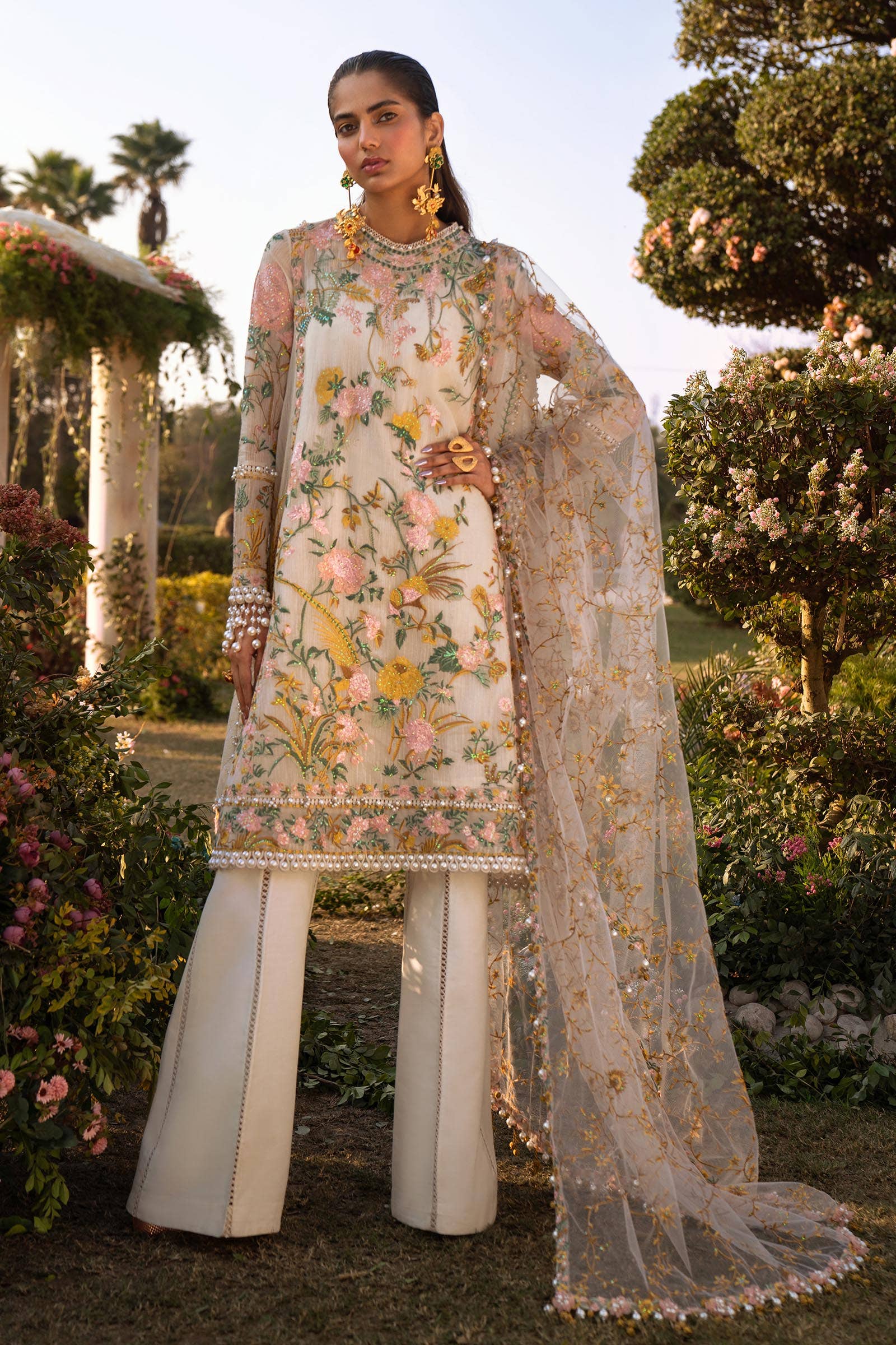 Sana Safinaz | Luxury Collection 24 | L241-009A-3CT - Rang-e-Khaas
