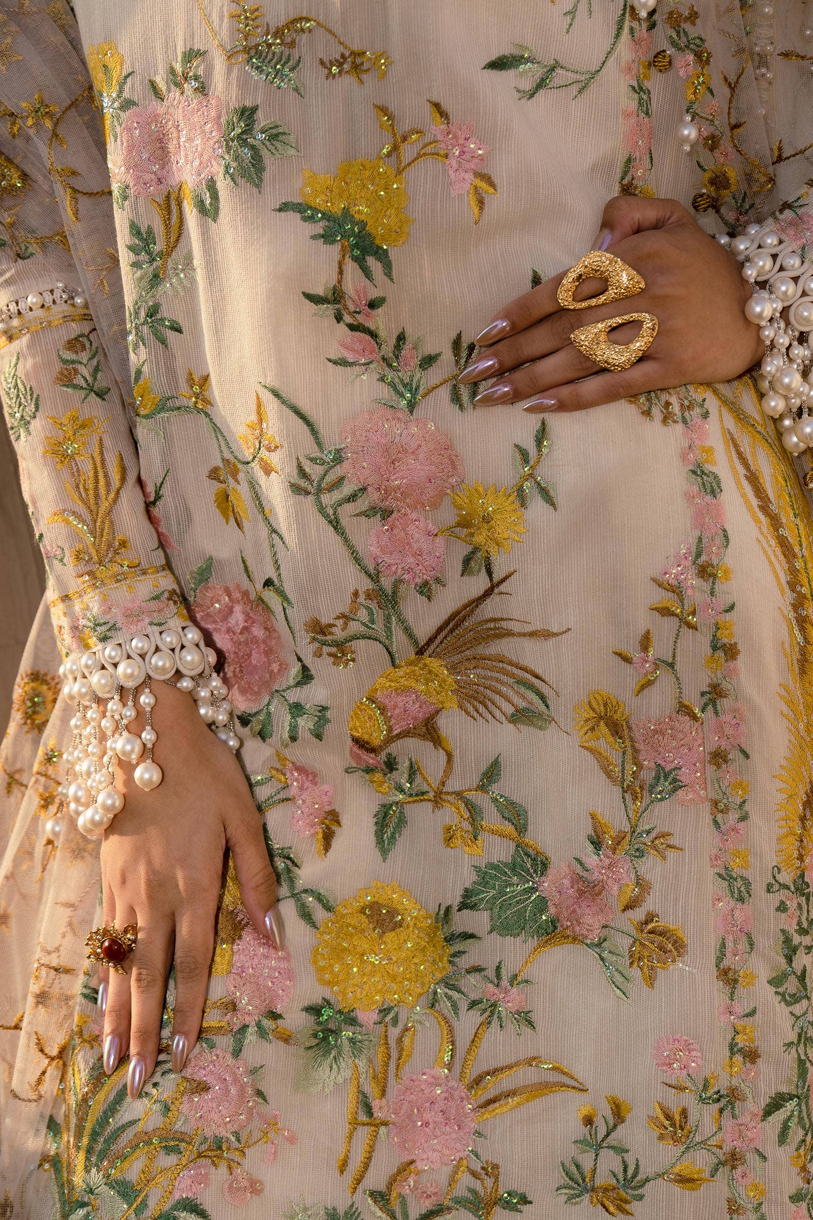 Sana Safinaz | Luxury Collection 24 | L241-009A-3CT - Rang-e-Khaas