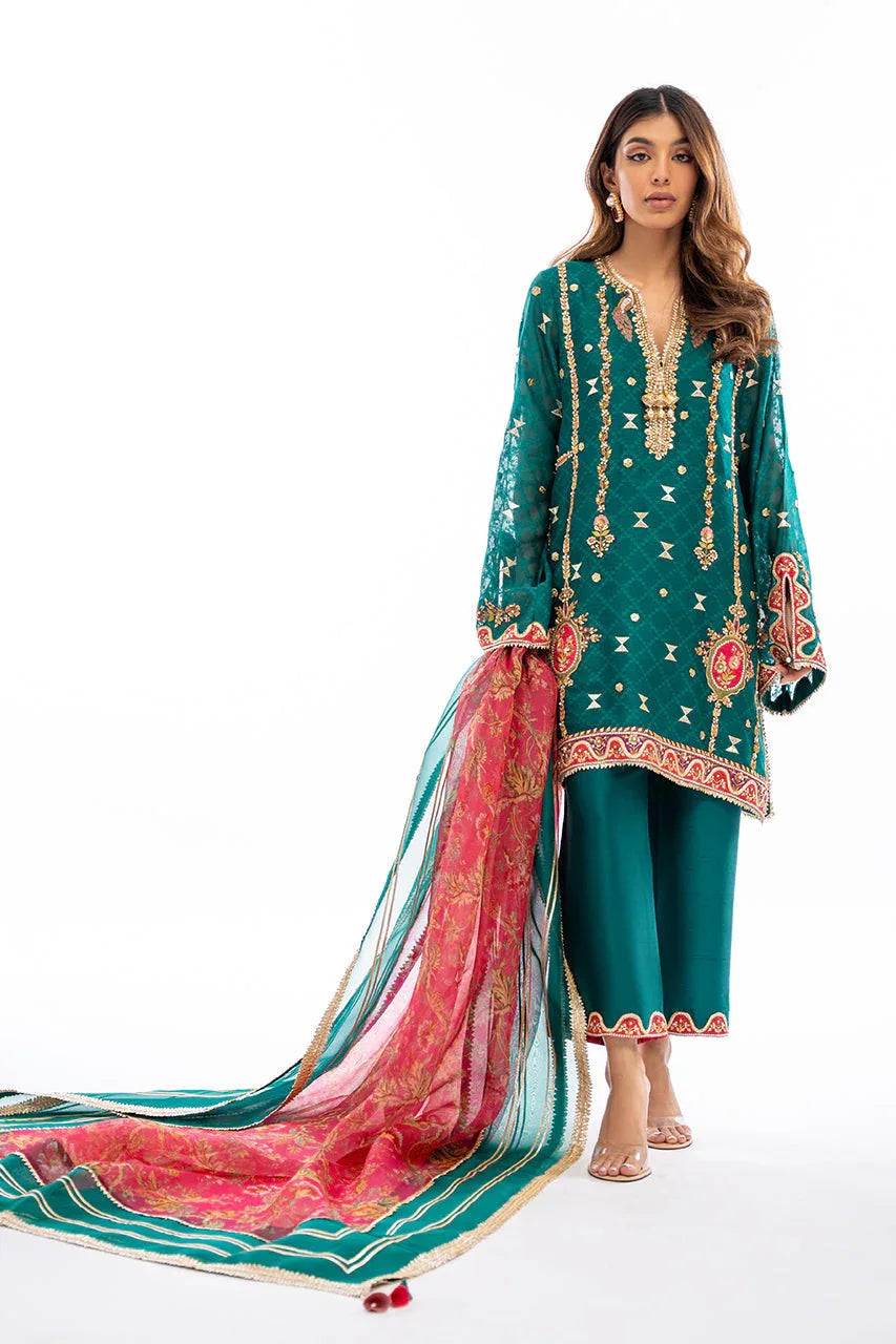 Sania Maskatiya | Eid Collection | Kinza - Rang-e-Khaas