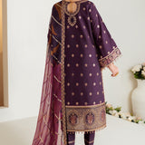 Alizeh | Luxury Raw Silk | AF-RS-05-SCARLET