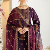 Alizeh | Luxury Raw Silk | AF-RS-05-SCARLET