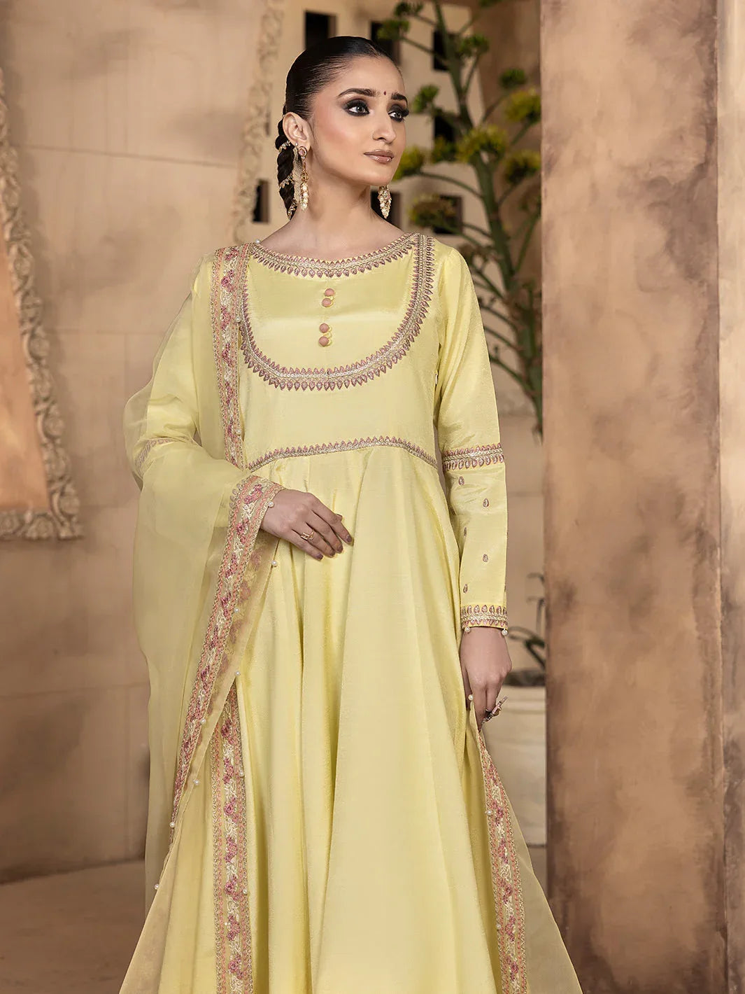 Hem Stitch | Raw Silk Edit 25 | Sehar - Rang-e-Khaas