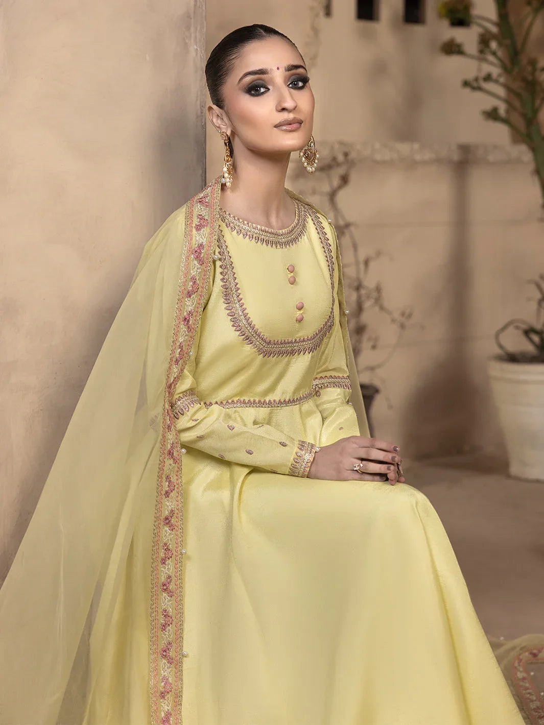 Hem Stitch | Raw Silk Edit 25 | Sehar - Rang-e-Khaas