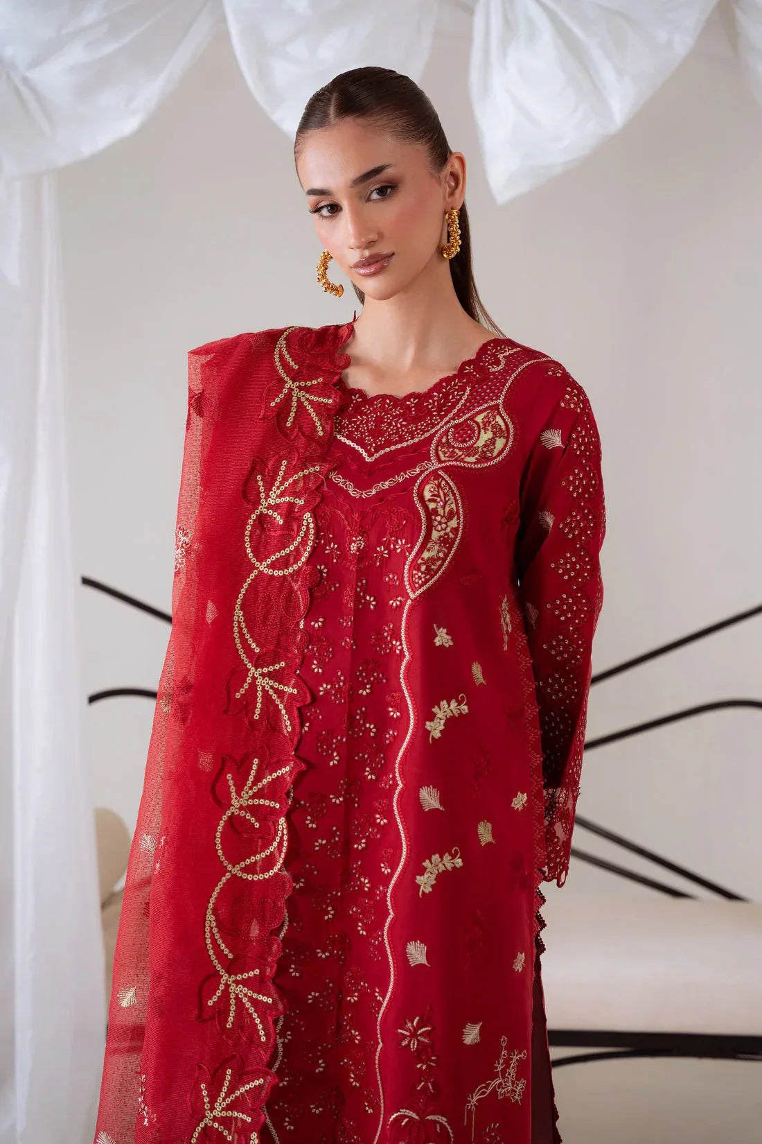 Aabyaan | Miraal Signature Embroidered Viscose 25 | SEHR (AV-07) - Rang-e-Khaas