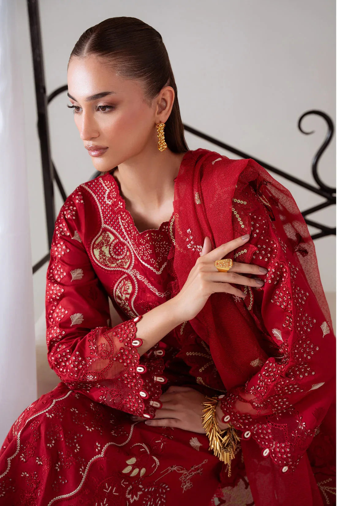 Aabyaan | Miraal Signature Embroidered Viscose 25 | SEHR (AV-07) - Rang-e-Khaas