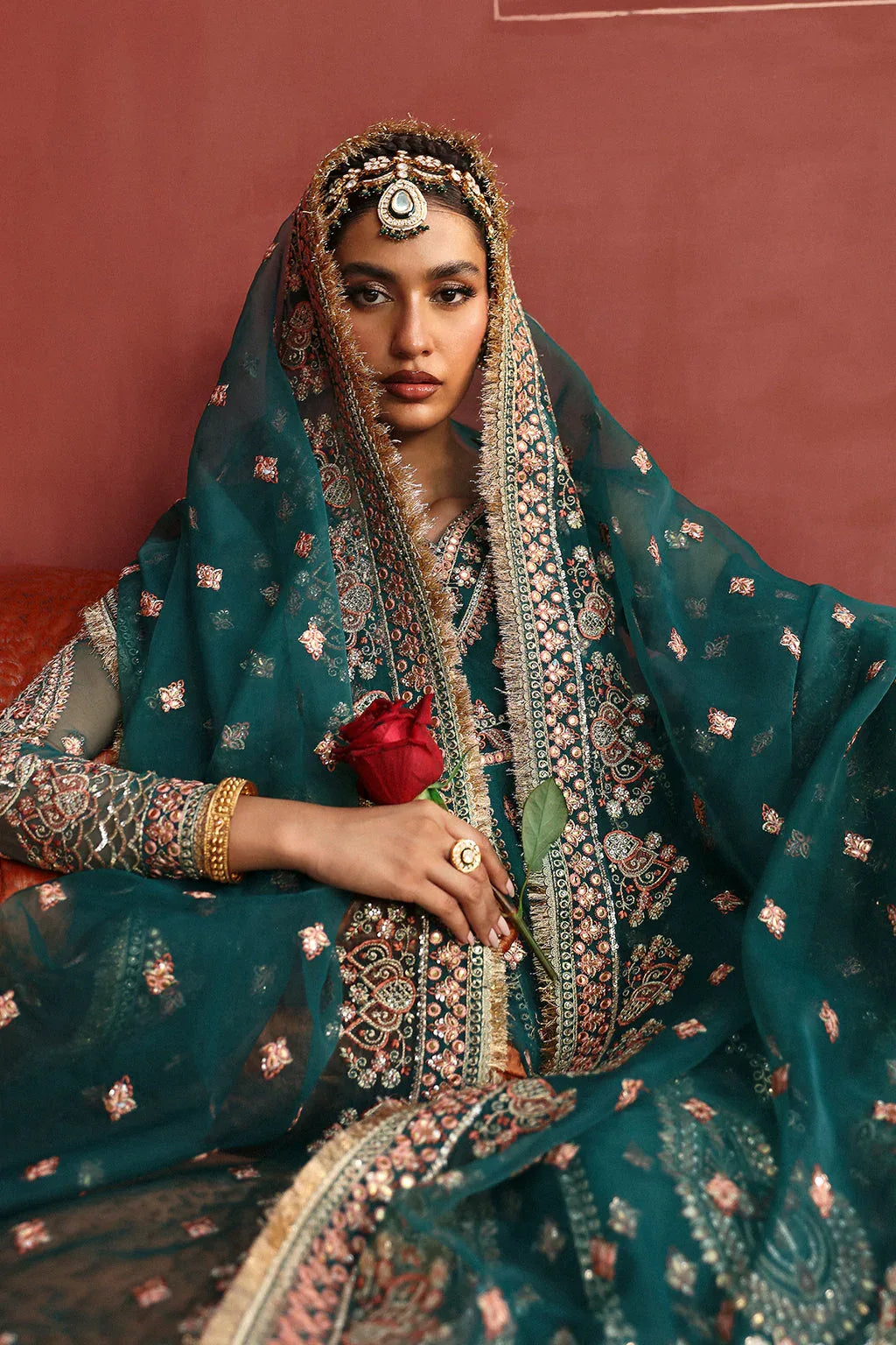 Afrozeh Shehnai Wedding Formal 3Pc Suit AFS-24-01 Shaista - Rang-e-Khaas