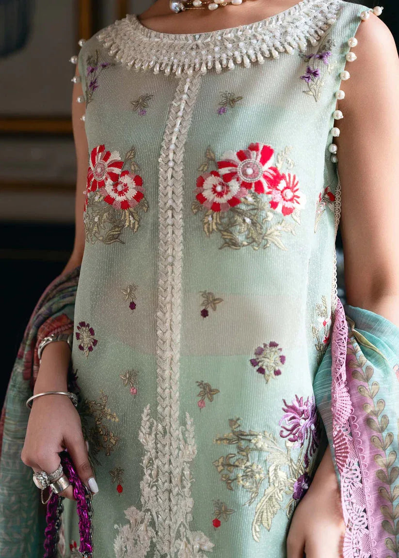 Shiza Hassan | Aira Luxury Pret | Azure - Rang-e-Khaas